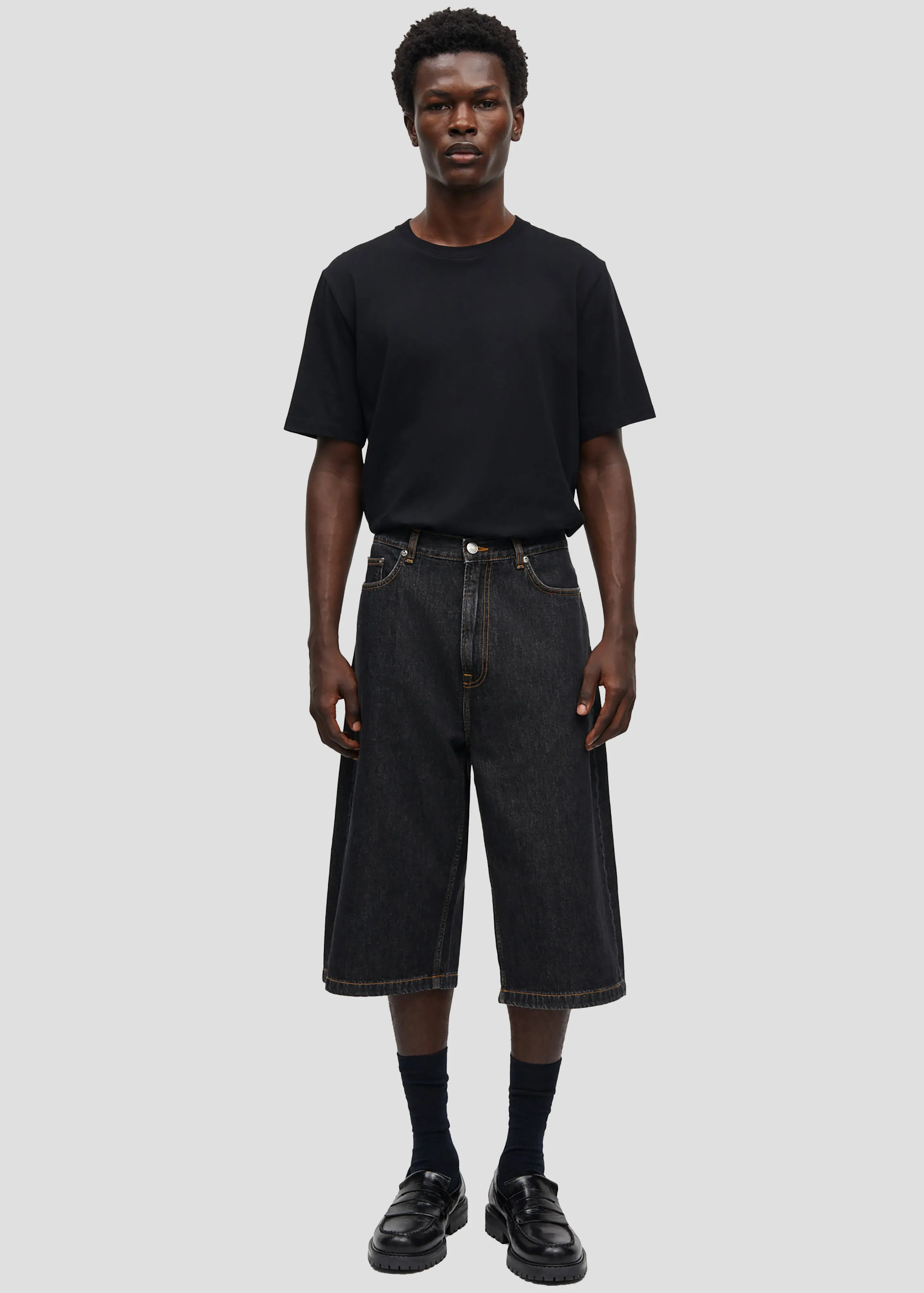 Samsøe Samsøe Saroger Shorts - Granite sold by Frankie Shop product image thumbnail 5