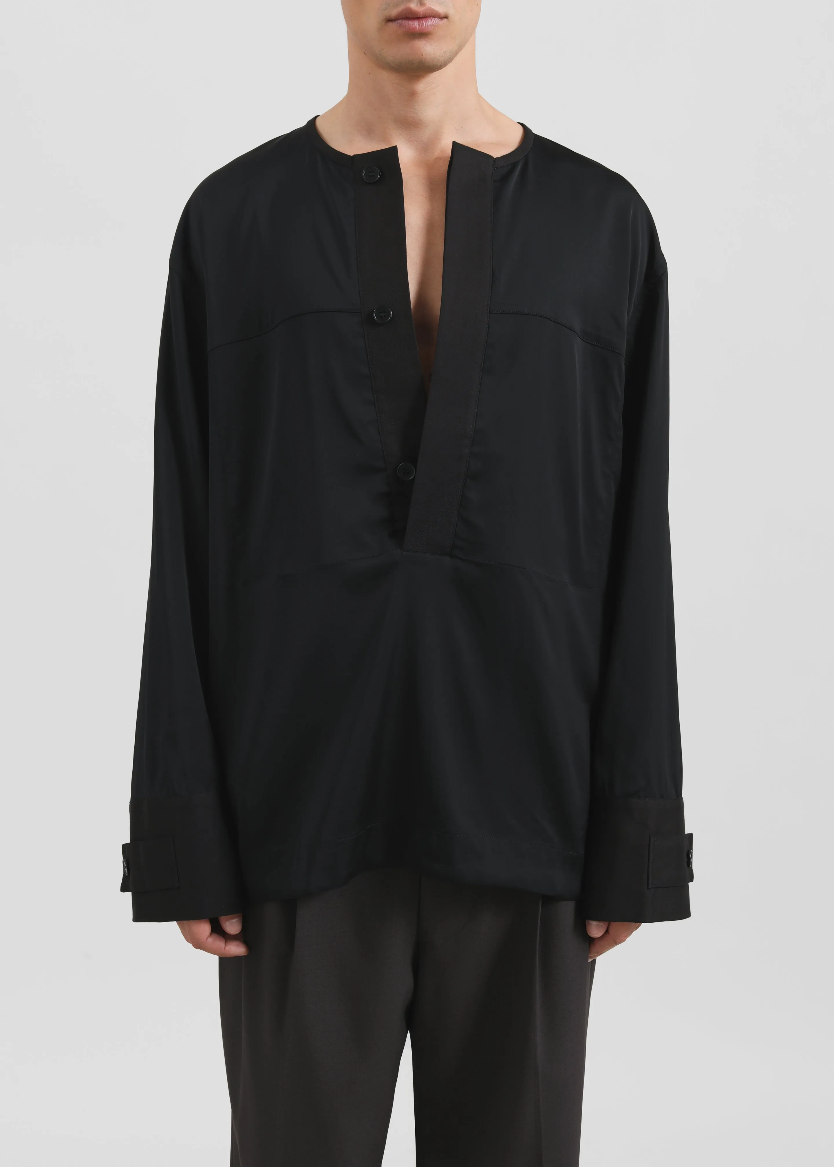 Shelton Shirt - Black sold by Frankie Shop product image thumbnail 3