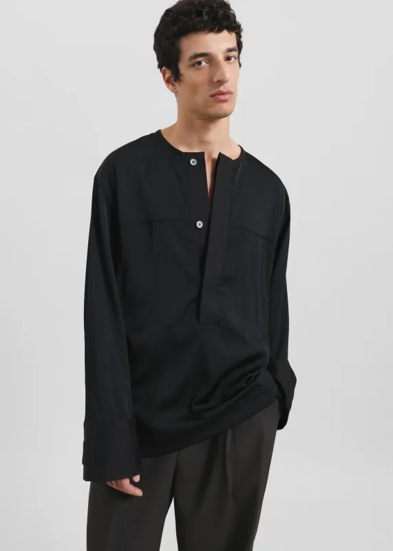 Shelton Shirt - Black made by Frankie Shop