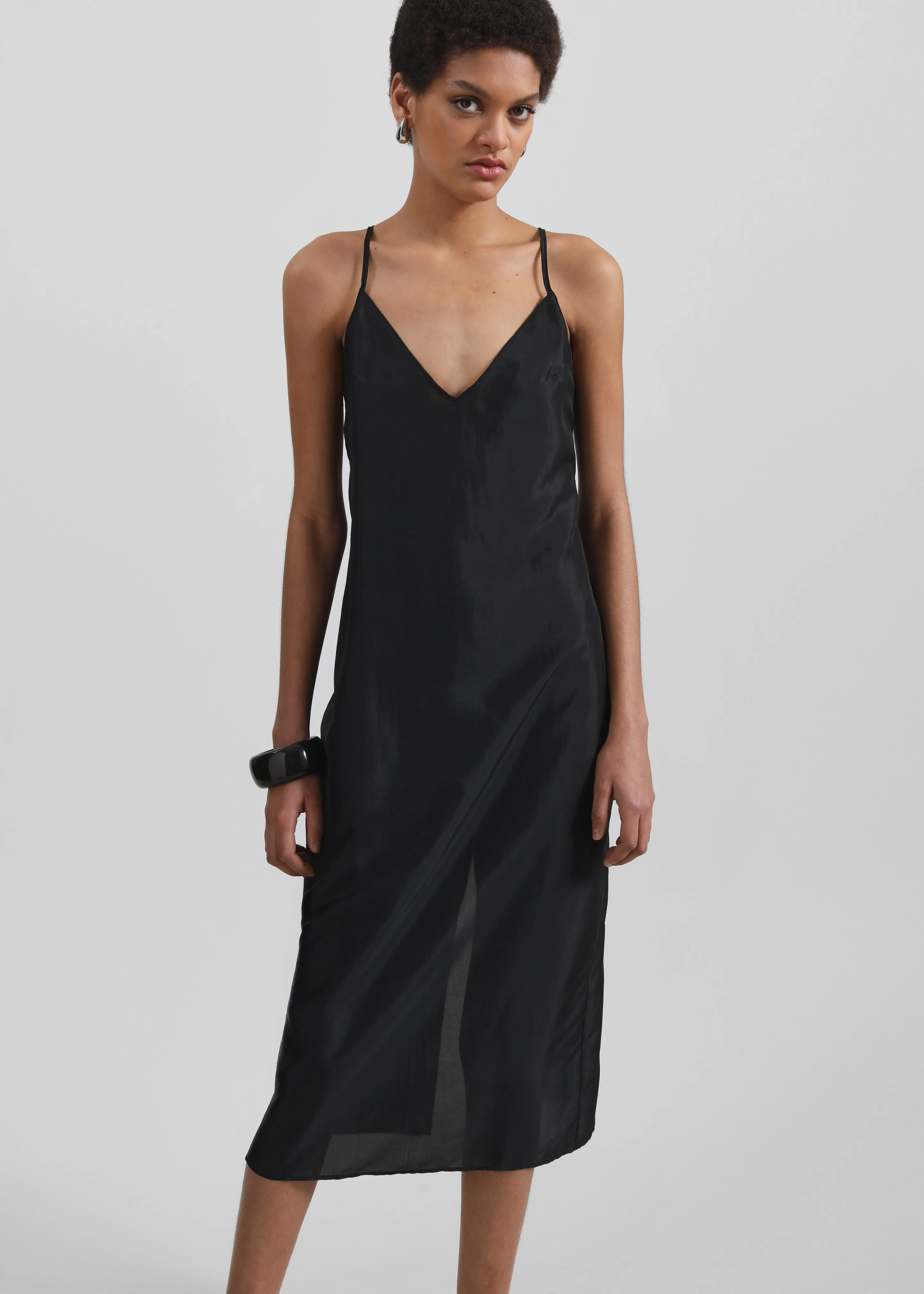 Vence Slip Dress - Black sold by Frankie Shop product image thumbnail 5