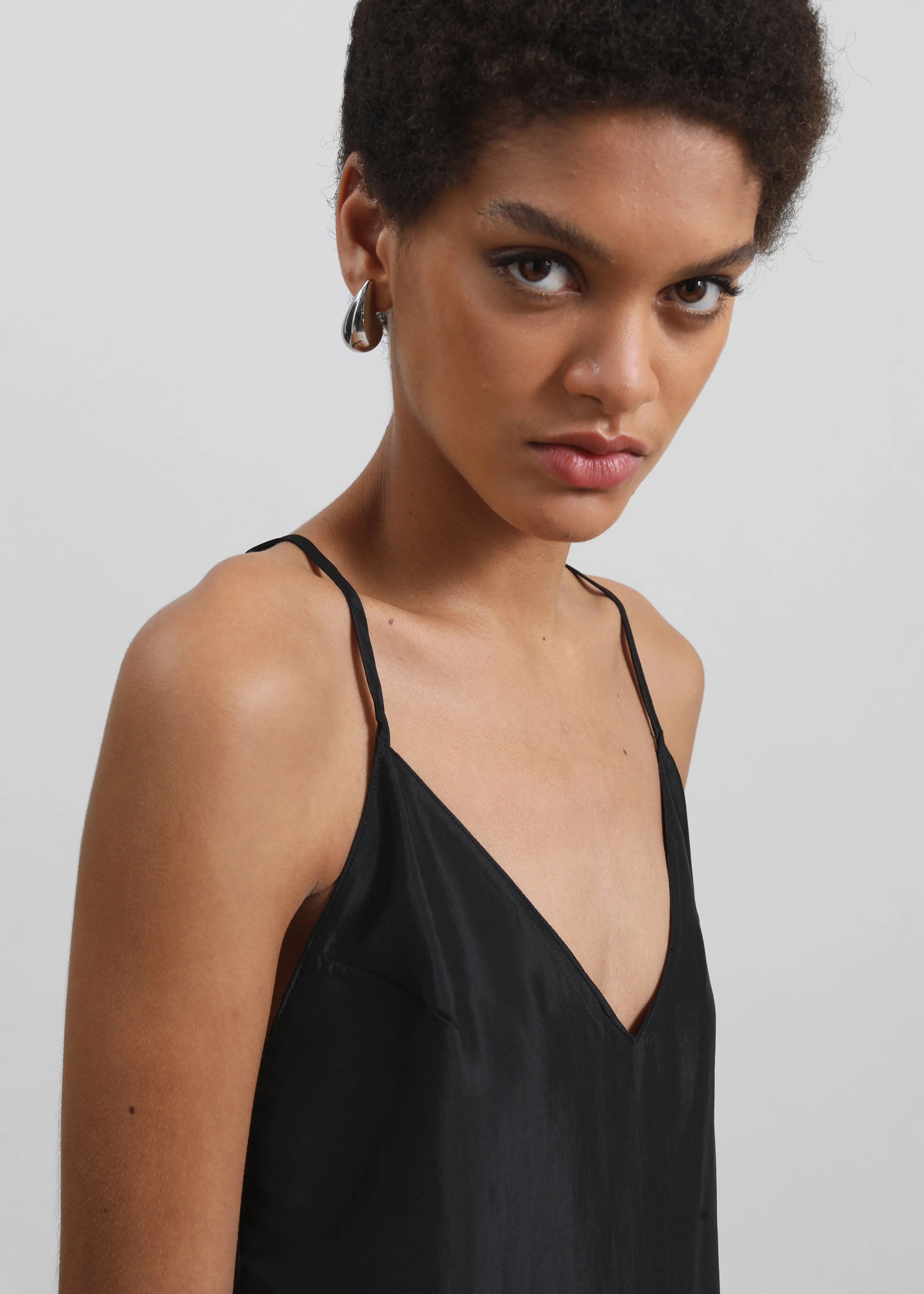 Vence Slip Dress - Black sold by Frankie Shop product image thumbnail 4