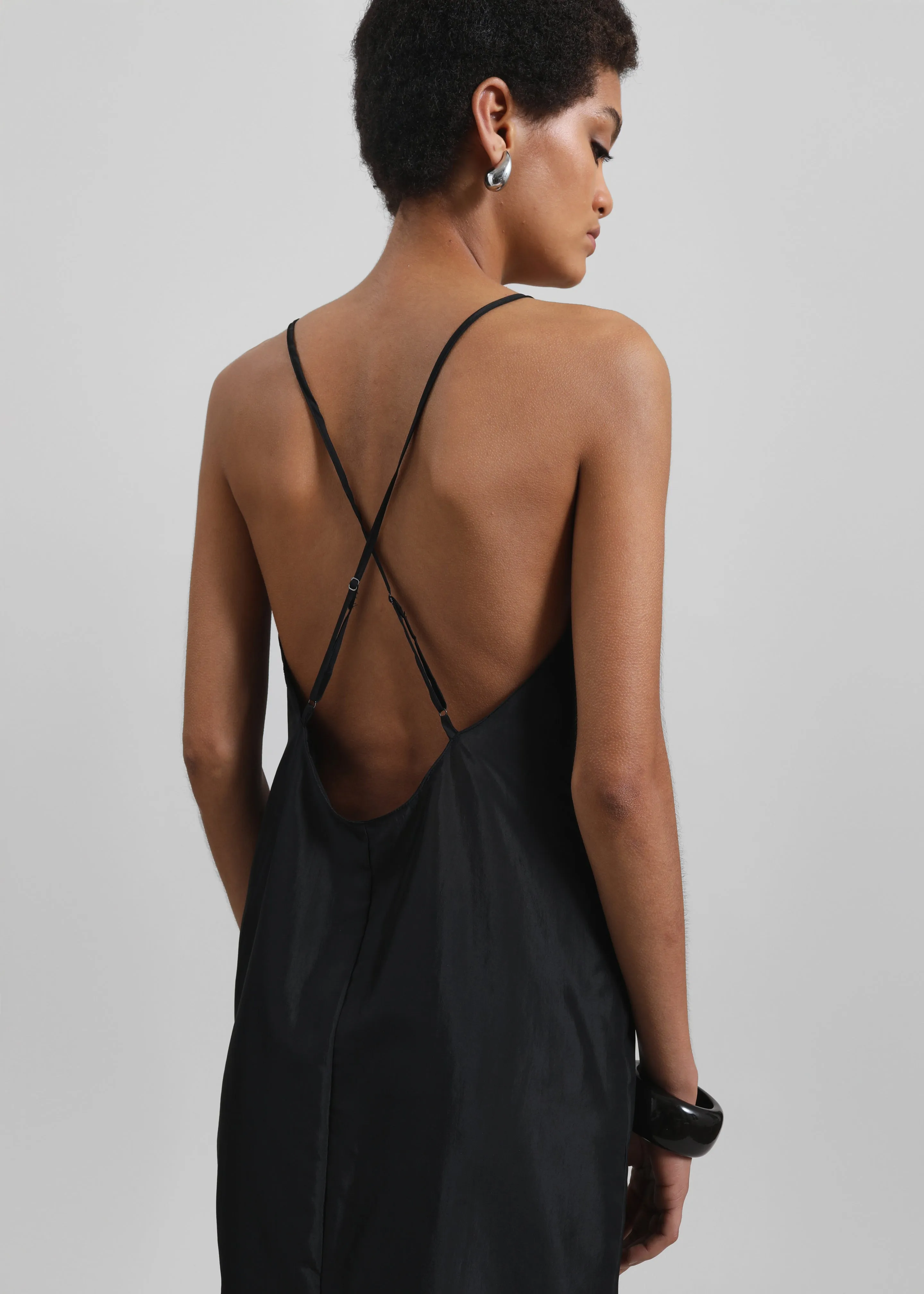 Vence Slip Dress - Black sold by Frankie Shop product image thumbnail 2