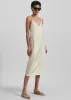 Vence Slip Dress - Pale Yellow sold by Frankie Shop