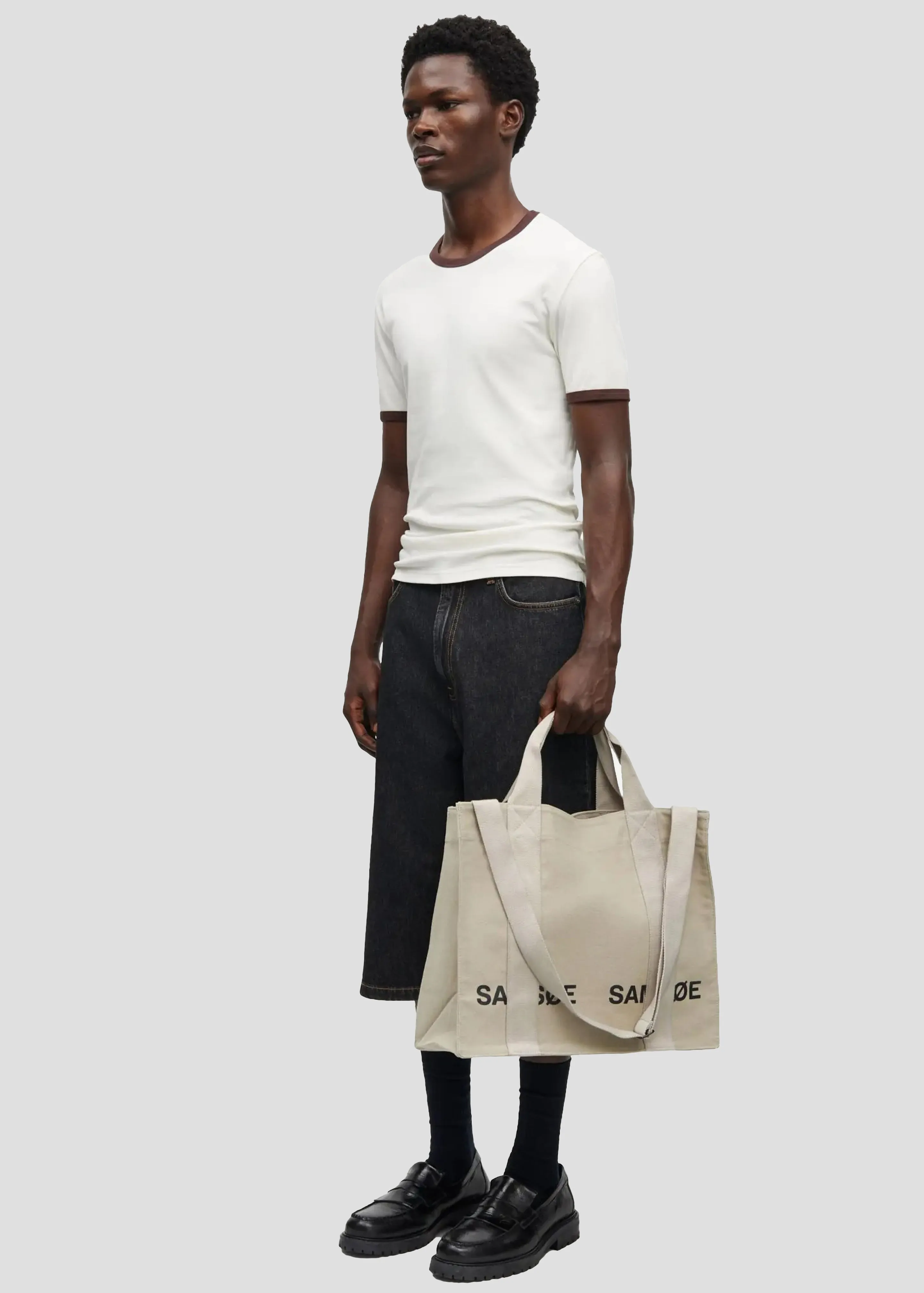 Samsøe Samsøe Satod T-Shirt - Clear Cream sold by Frankie Shop product image thumbnail 4