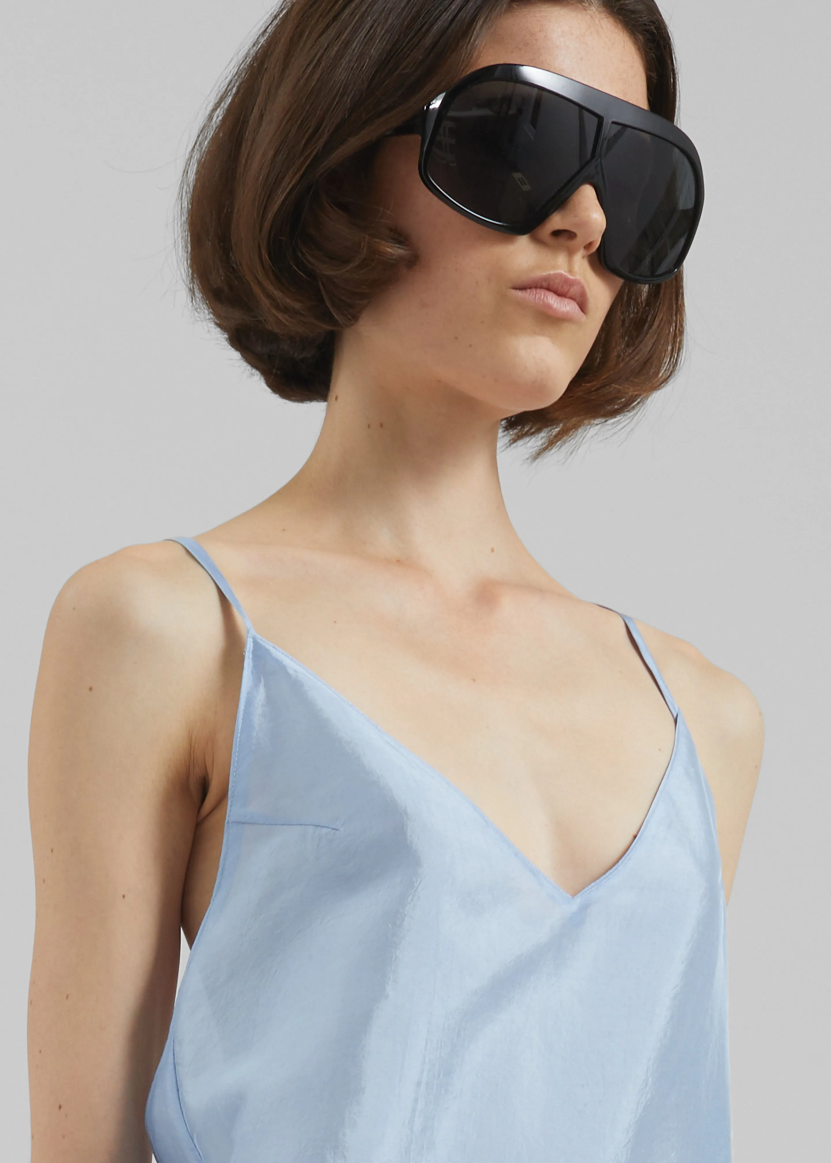 Vence Slip Dress - Dusty Blue sold by Frankie Shop product image thumbnail 4