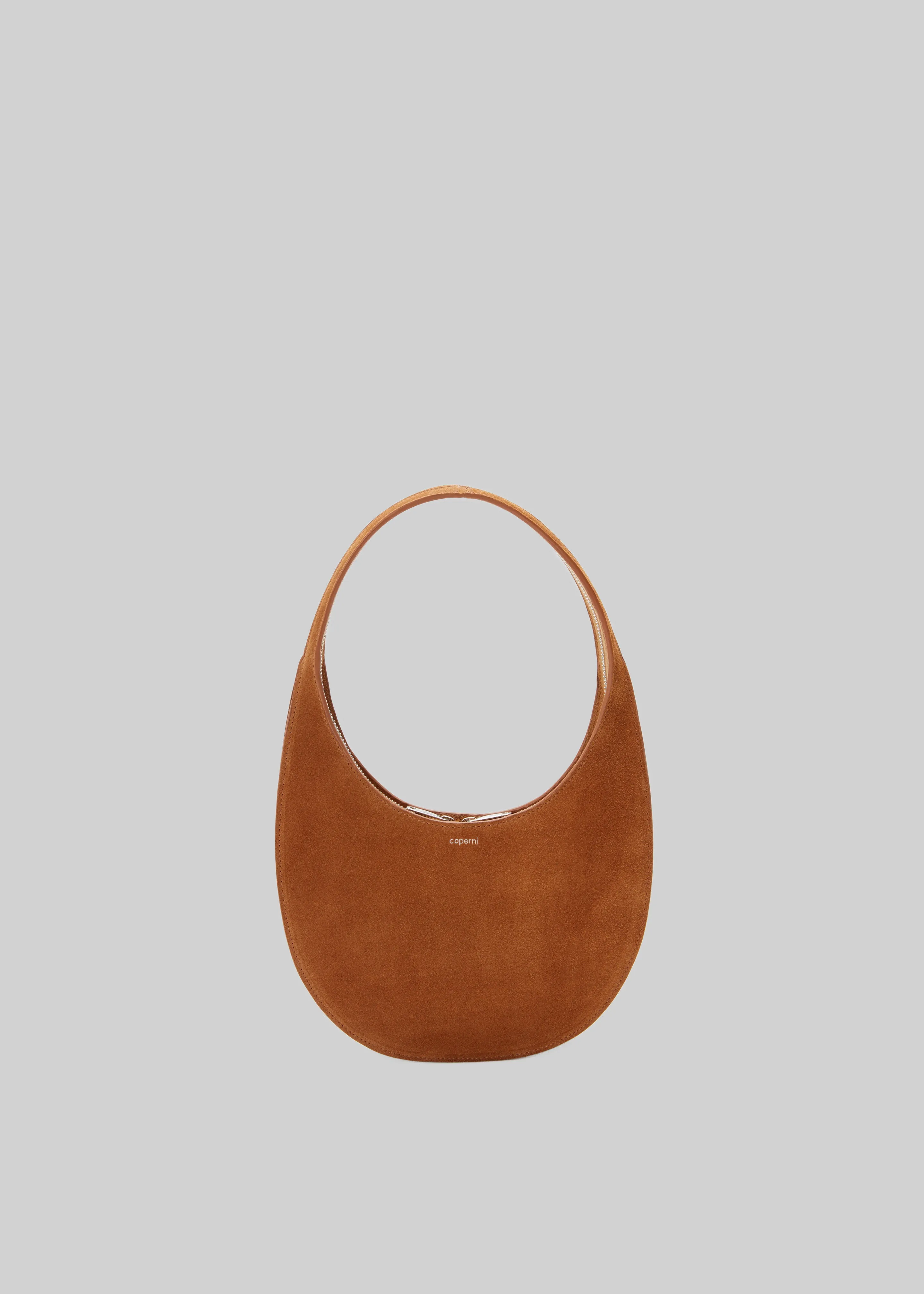 Coperni Suede Double Gusset Swipe Bag - Brown sold by Frankie Shop