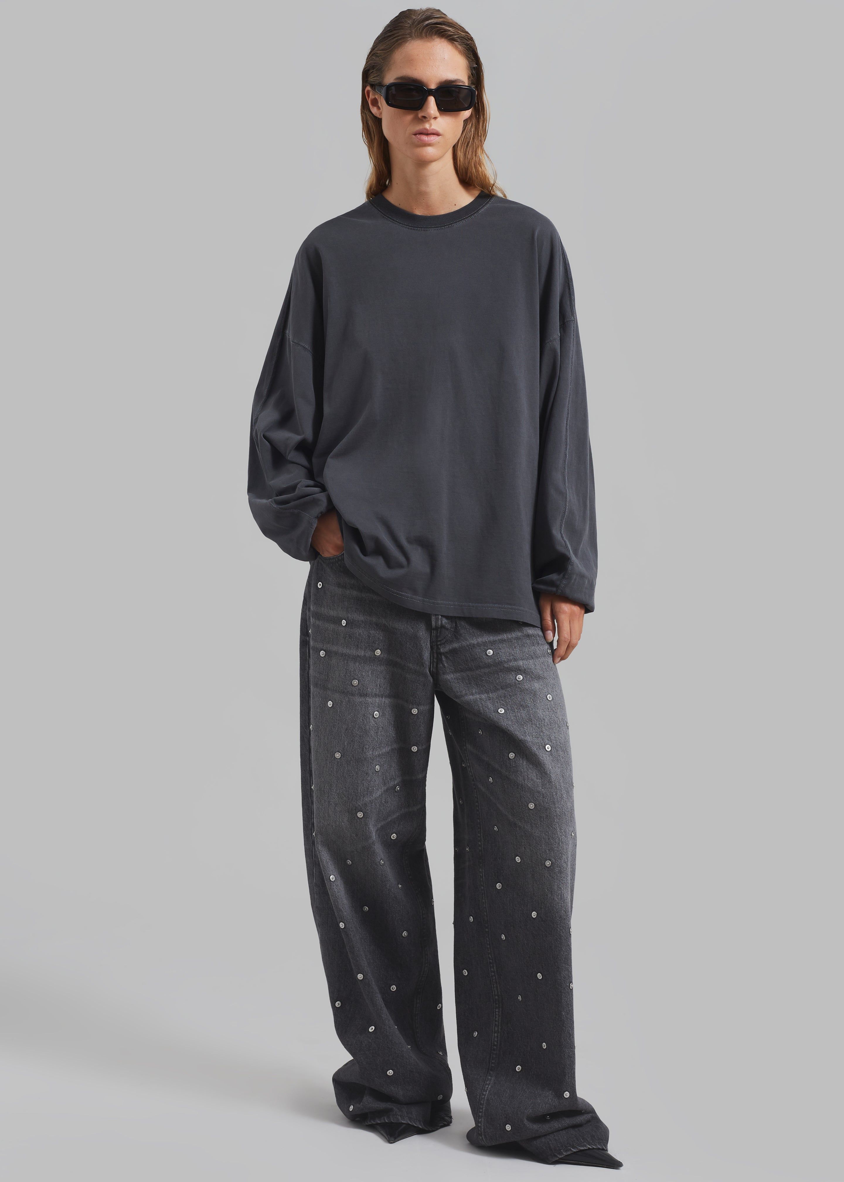 Haikure Bethany Pants - Vintage Black sold by Frankie Shop