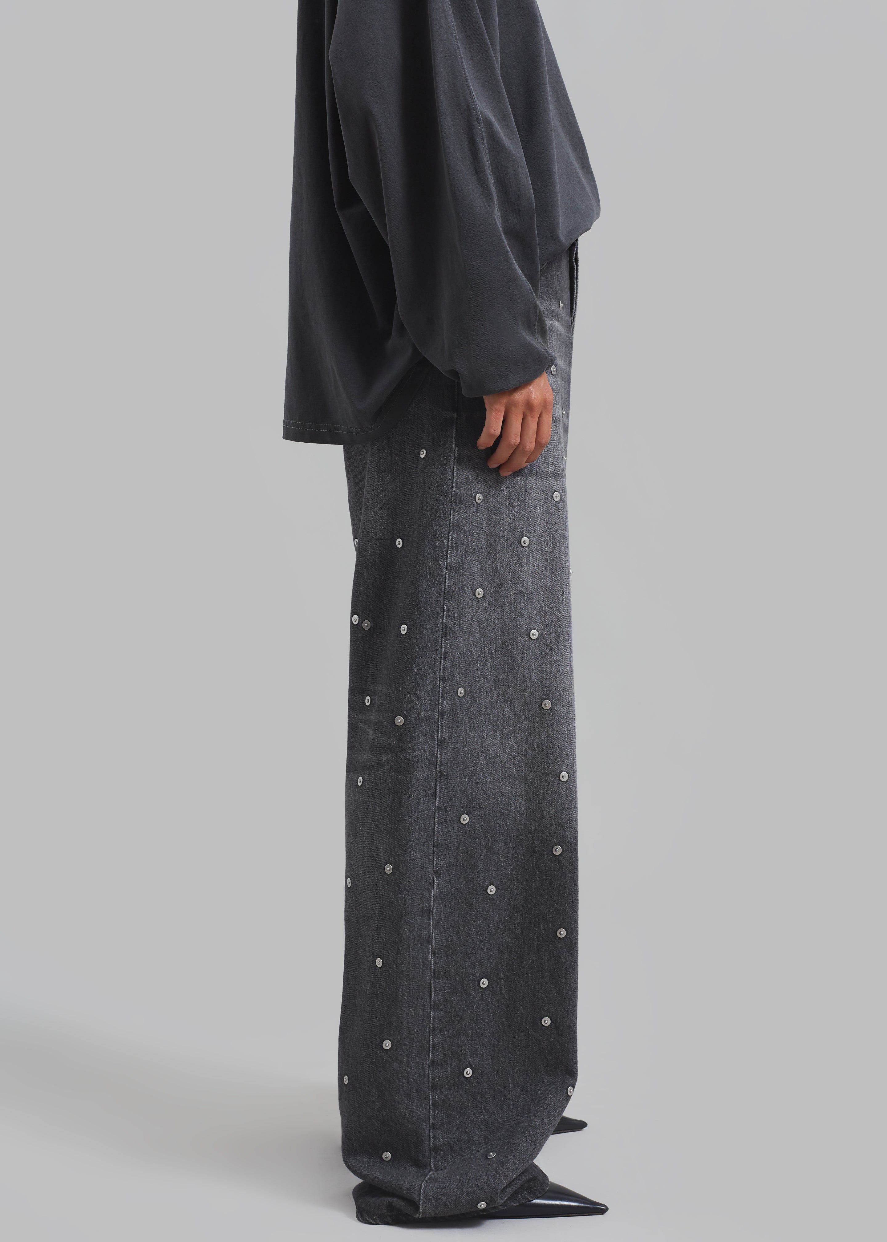 Haikure Bethany Pants - Vintage Black sold by Frankie Shop product image thumbnail 6