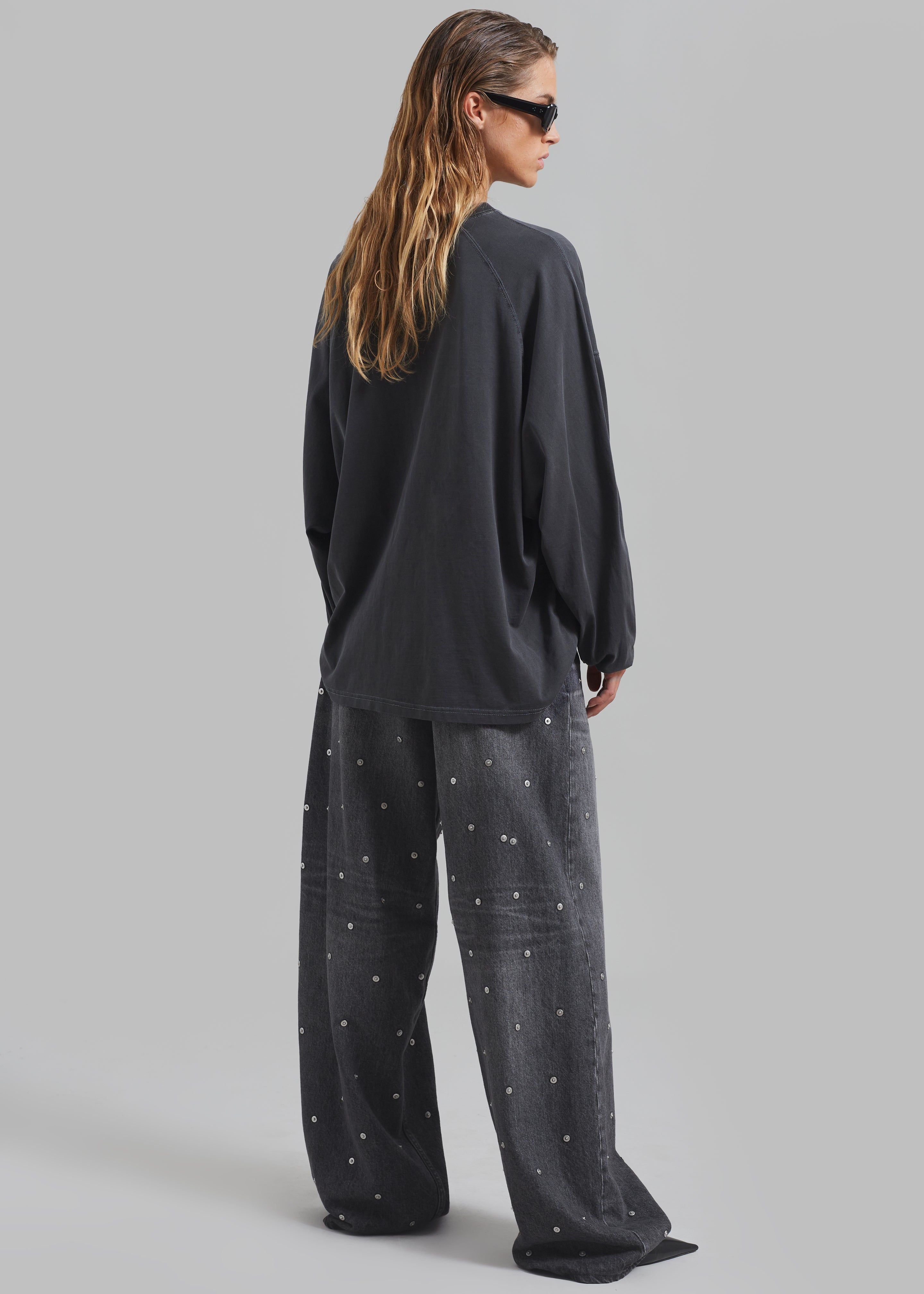Haikure Bethany Pants - Vintage Black sold by Frankie Shop product image thumbnail 8