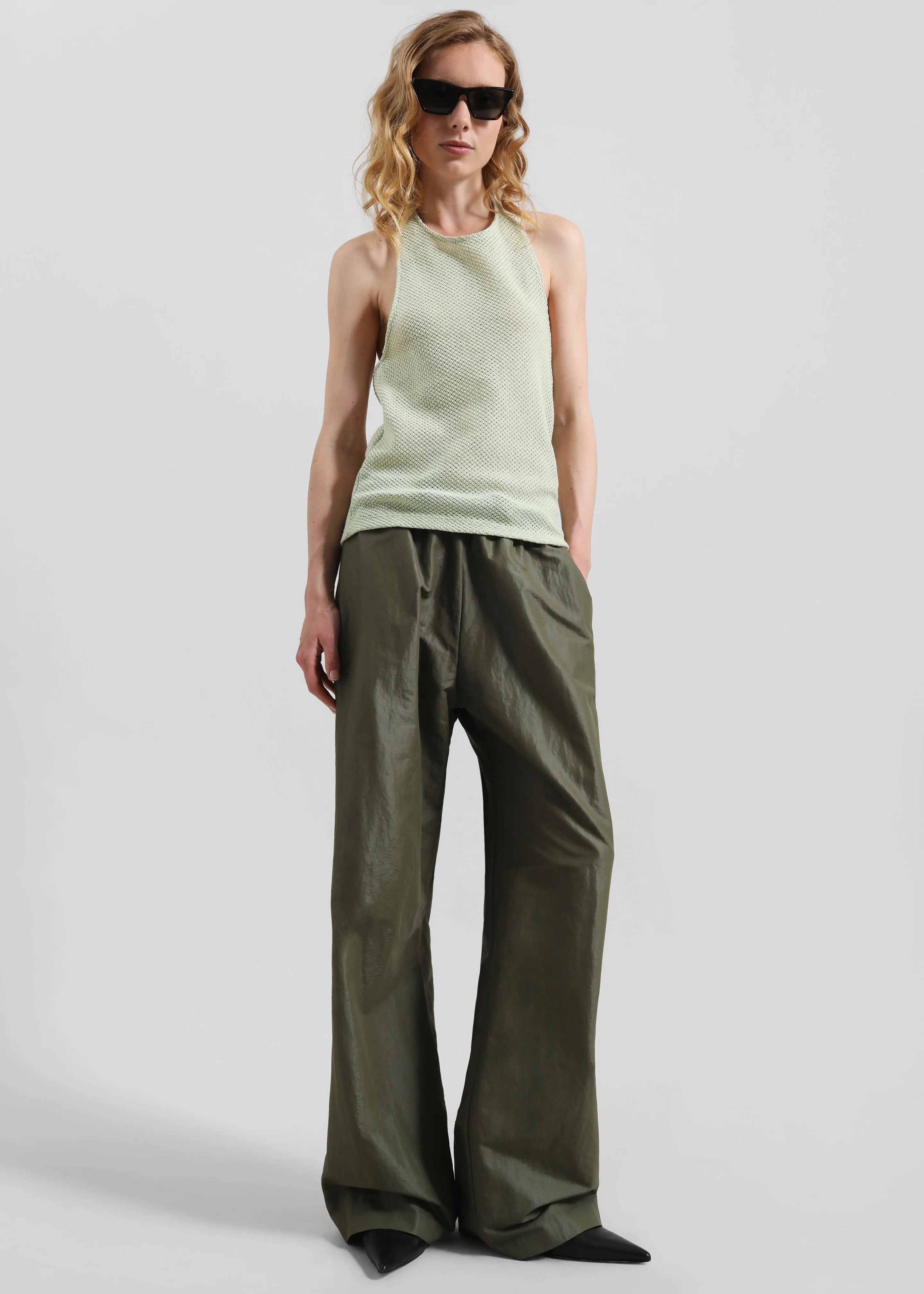 Lunel Knit Halter Top - Pale Green sold by Frankie Shop product image thumbnail 4