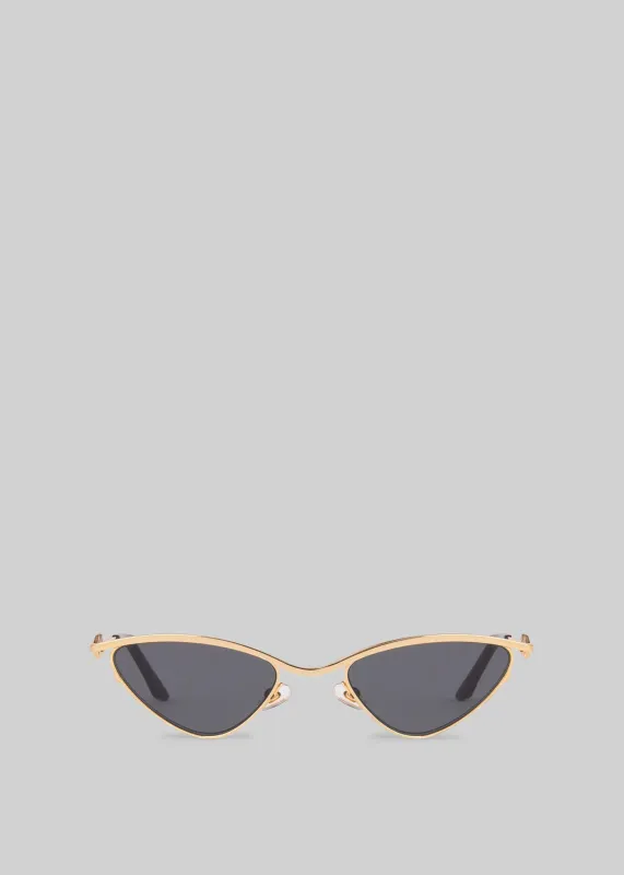 Karen Wazen Zoe Sunglasses - Gold sold by Frankie Shop