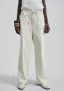 Ronne Straight Trousers - Cream sold by Frankie Shop