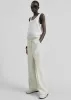 Ronne Straight Trousers - Cream sold by Frankie Shop