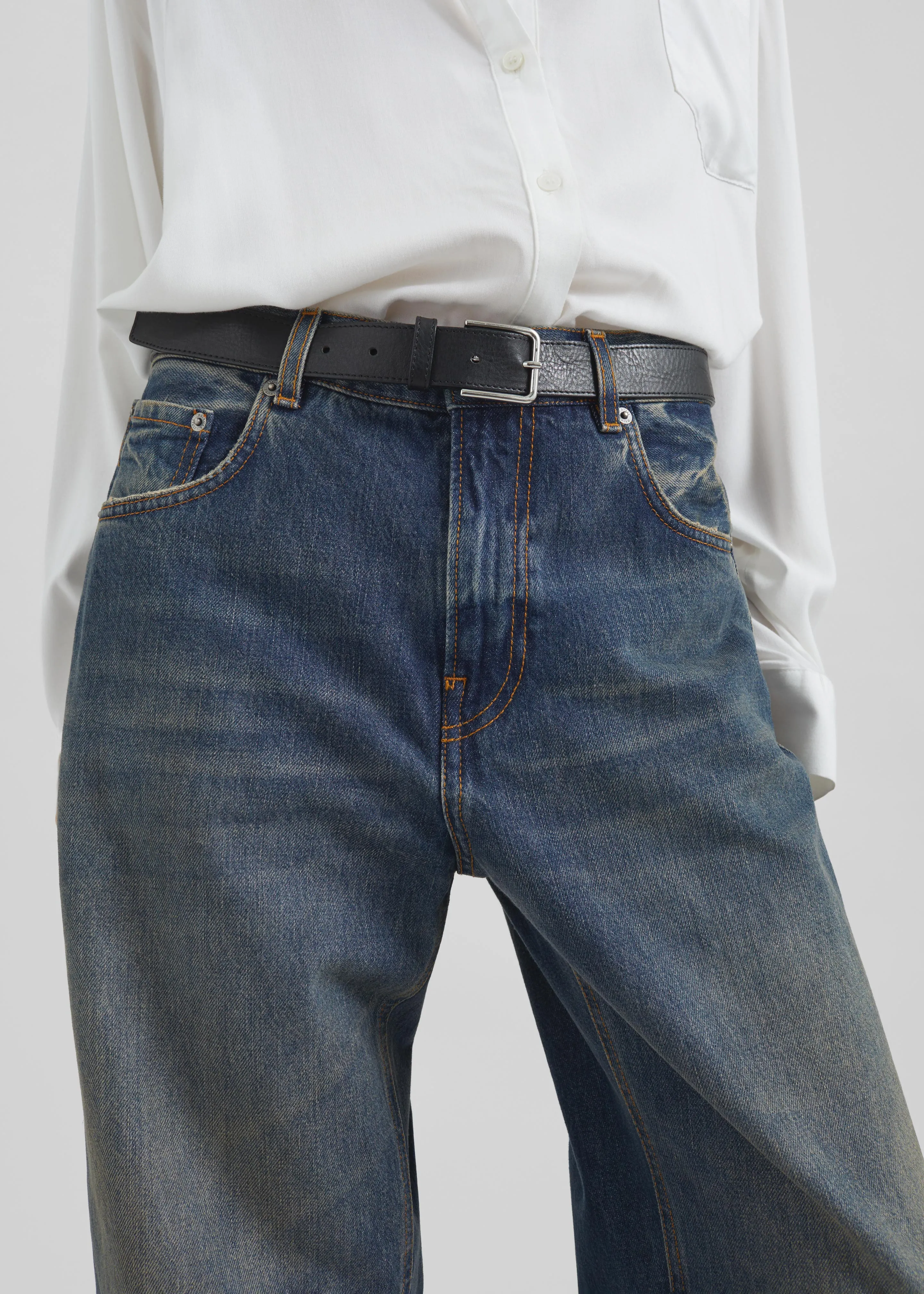 Haikure Bonnie Jeans - Intense Blue sold by Frankie Shop product image thumbnail 3