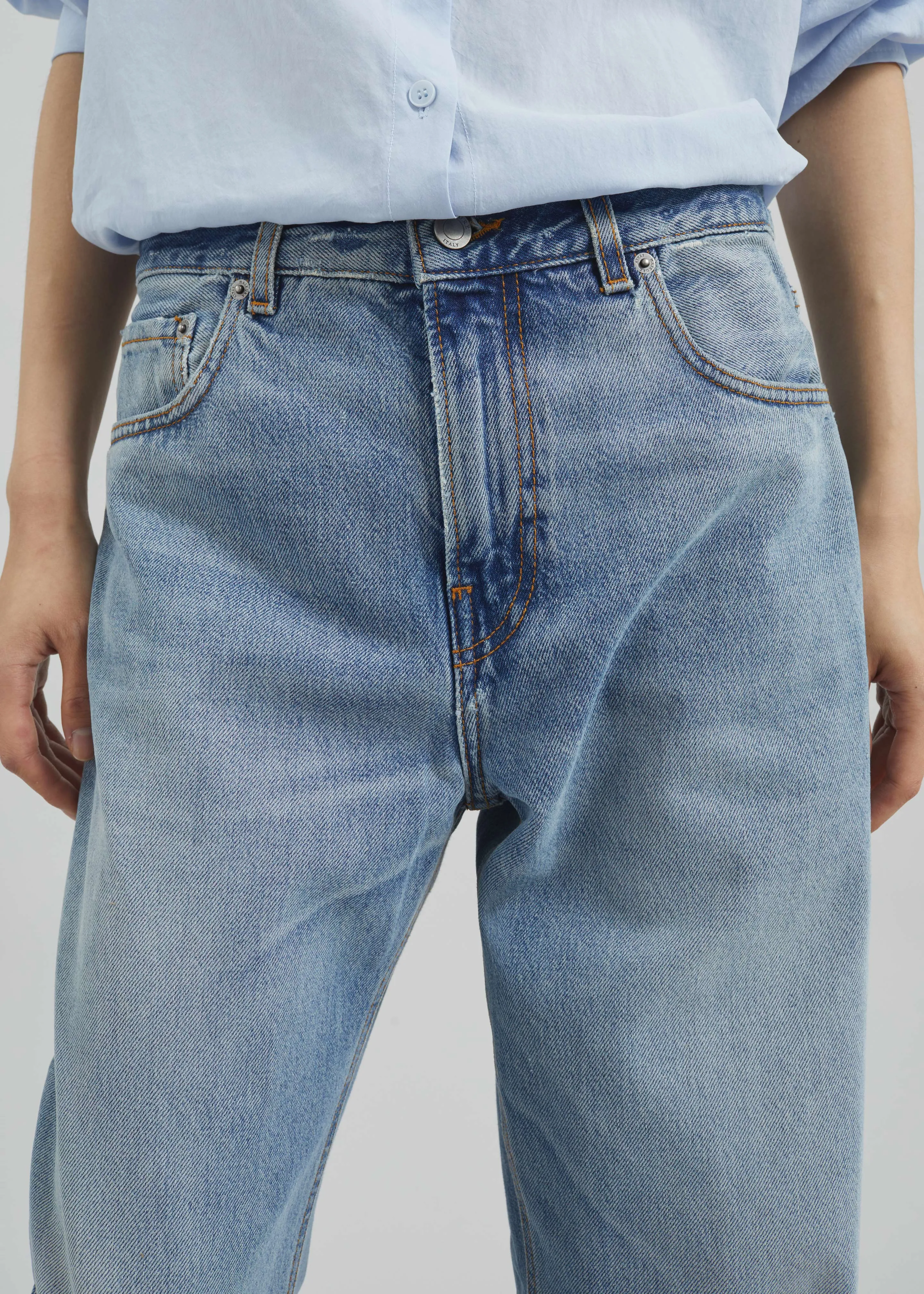 Haikure Bonnie Jeans - Dive Blue Wash sold by Frankie Shop product image thumbnail 3