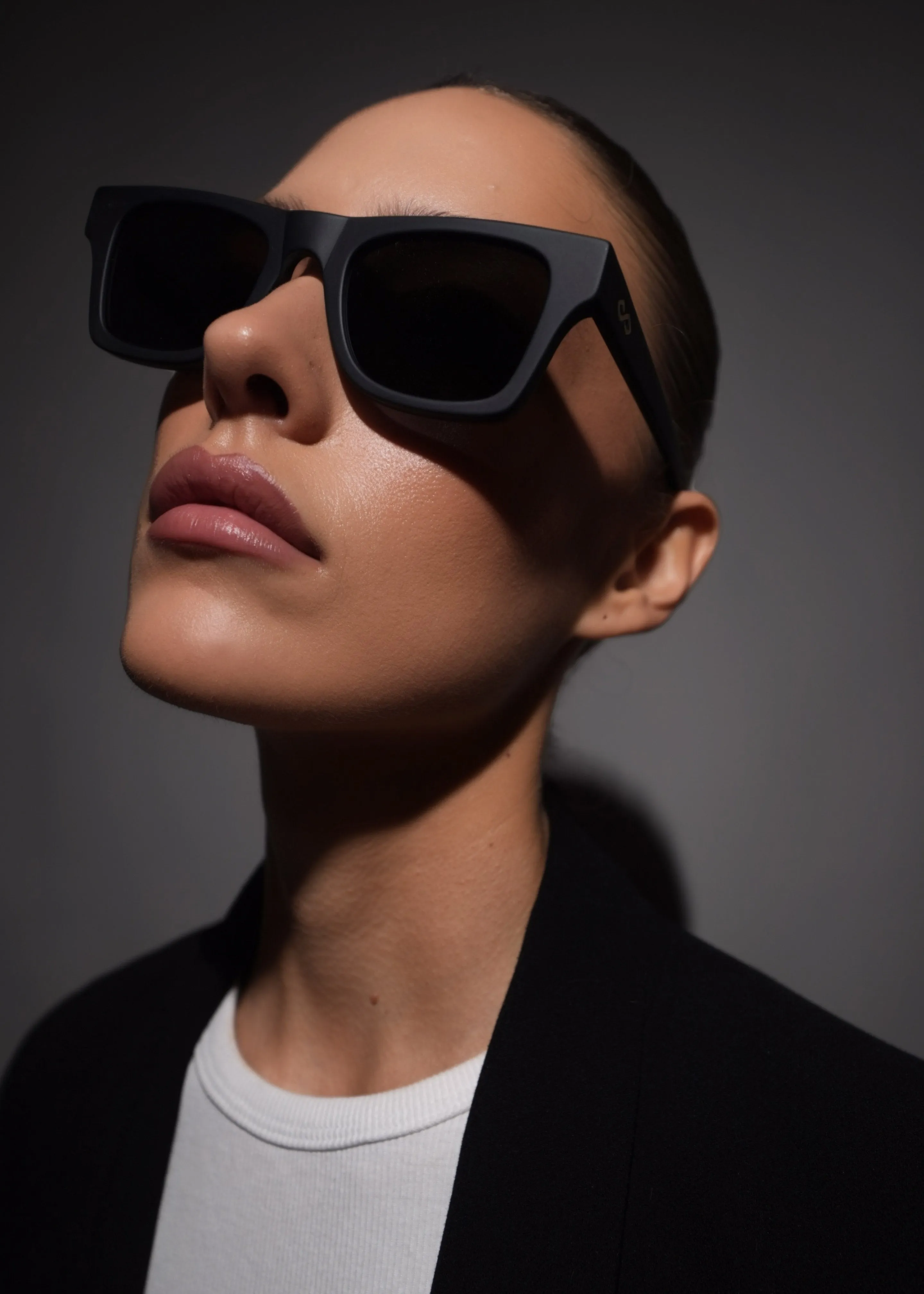 Karen Wazen Harper Sunglasses - Matte Black sold by Frankie Shop