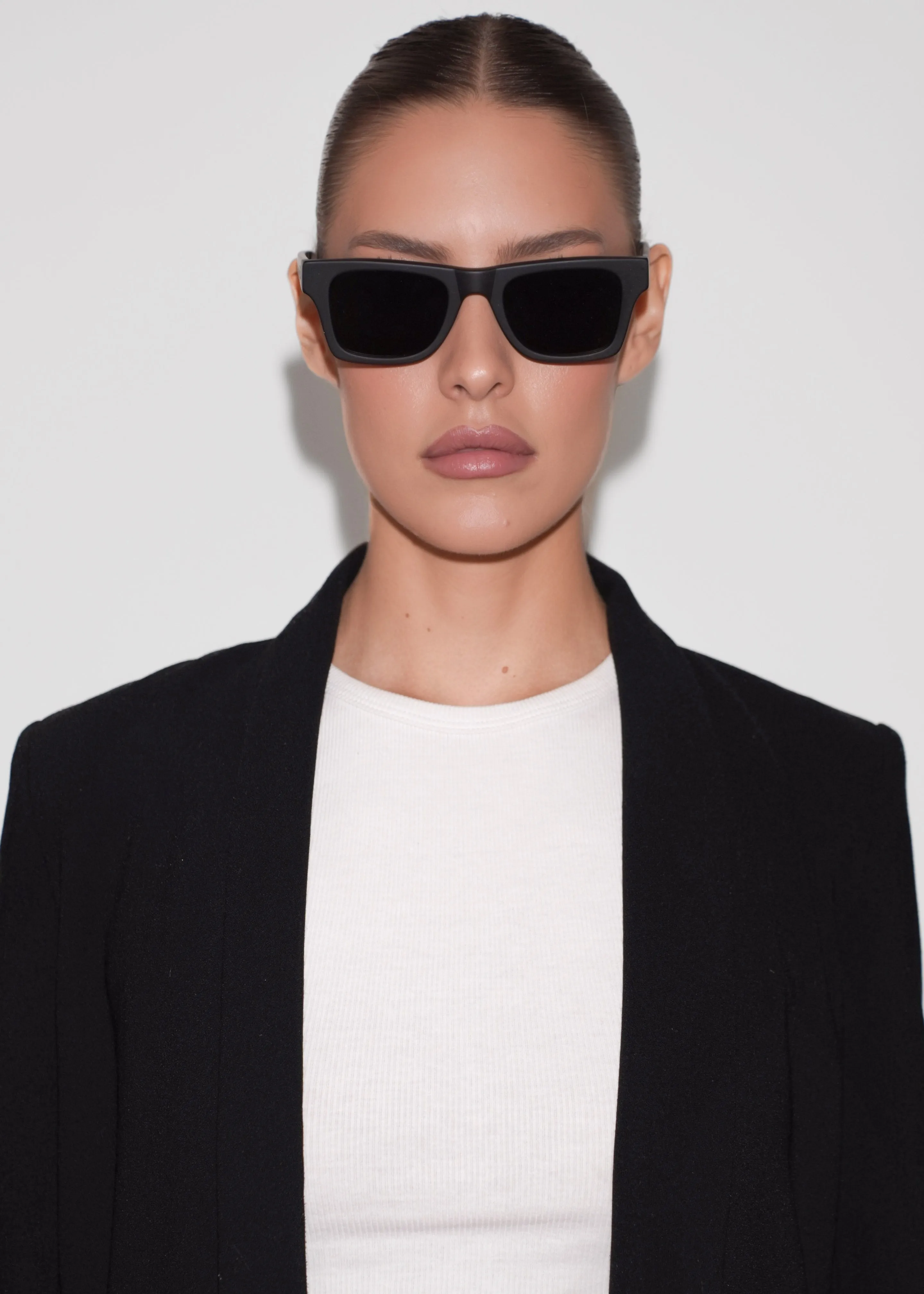 Karen Wazen Harper Sunglasses - Matte Black sold by Frankie Shop product image thumbnail 5