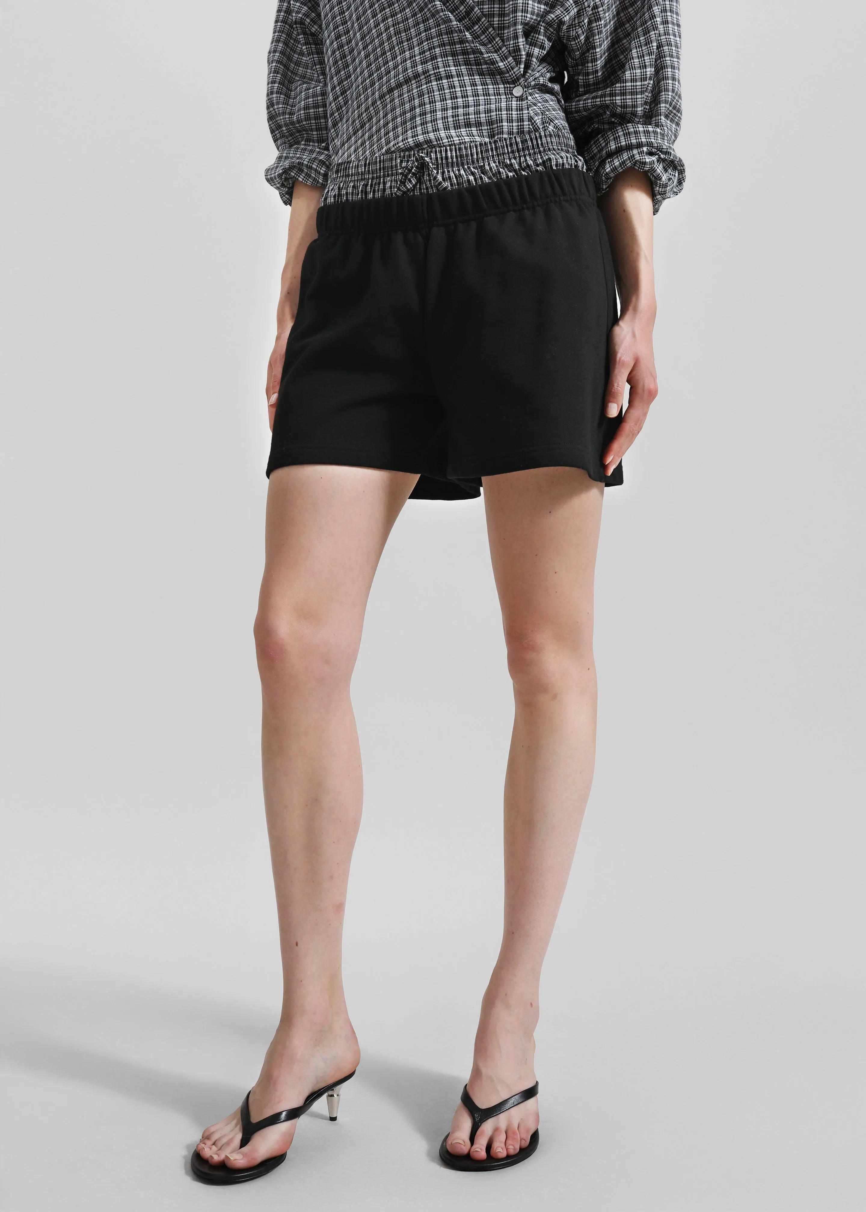 Cressy Double Waistband Shorts - Black sold by Frankie Shop product image thumbnail 2