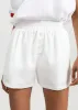 Ilsen Satin Boxer Shorts - White sold by Frankie Shop