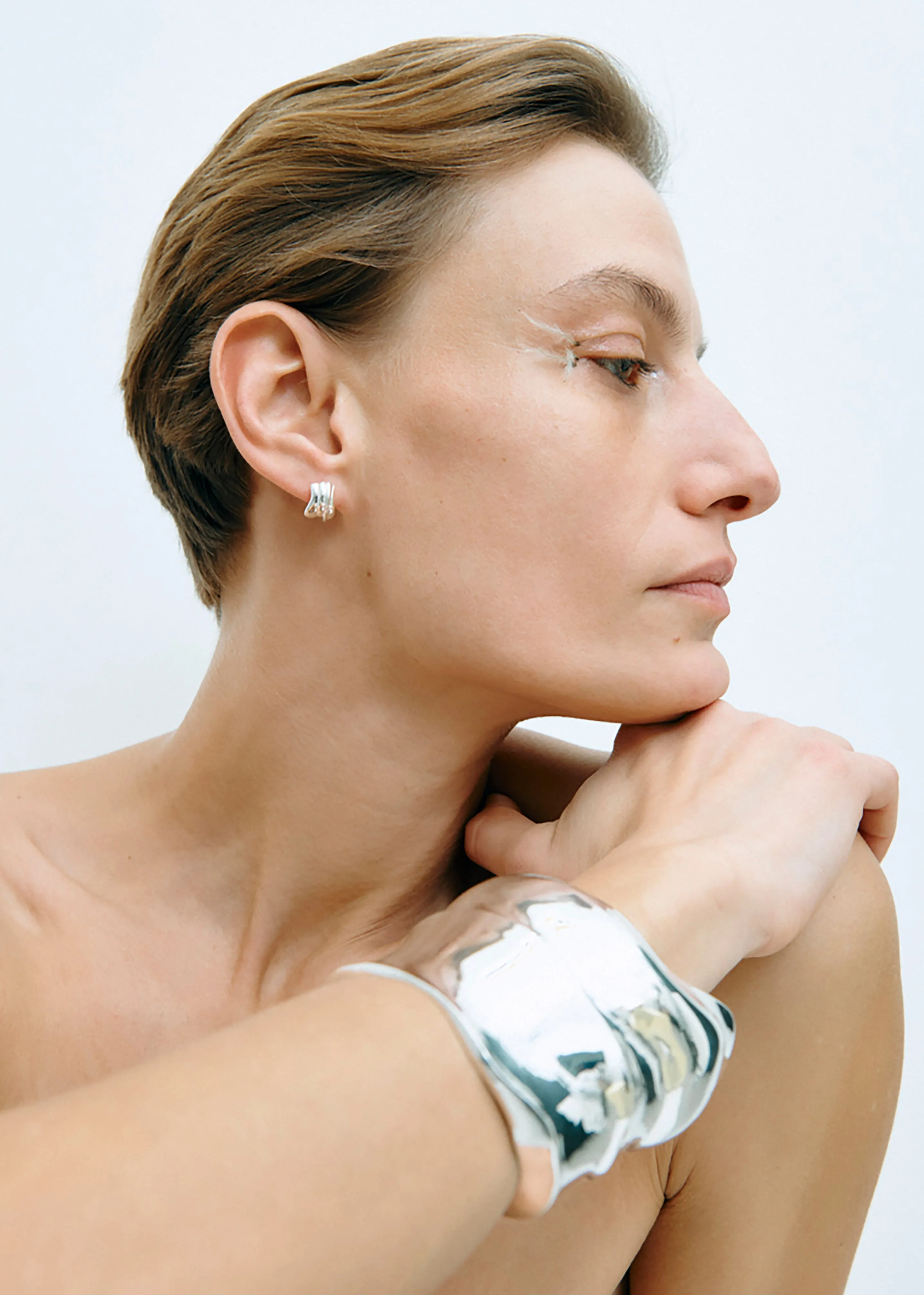 Completedworks Pool Cuff - Silver sold by Frankie Shop