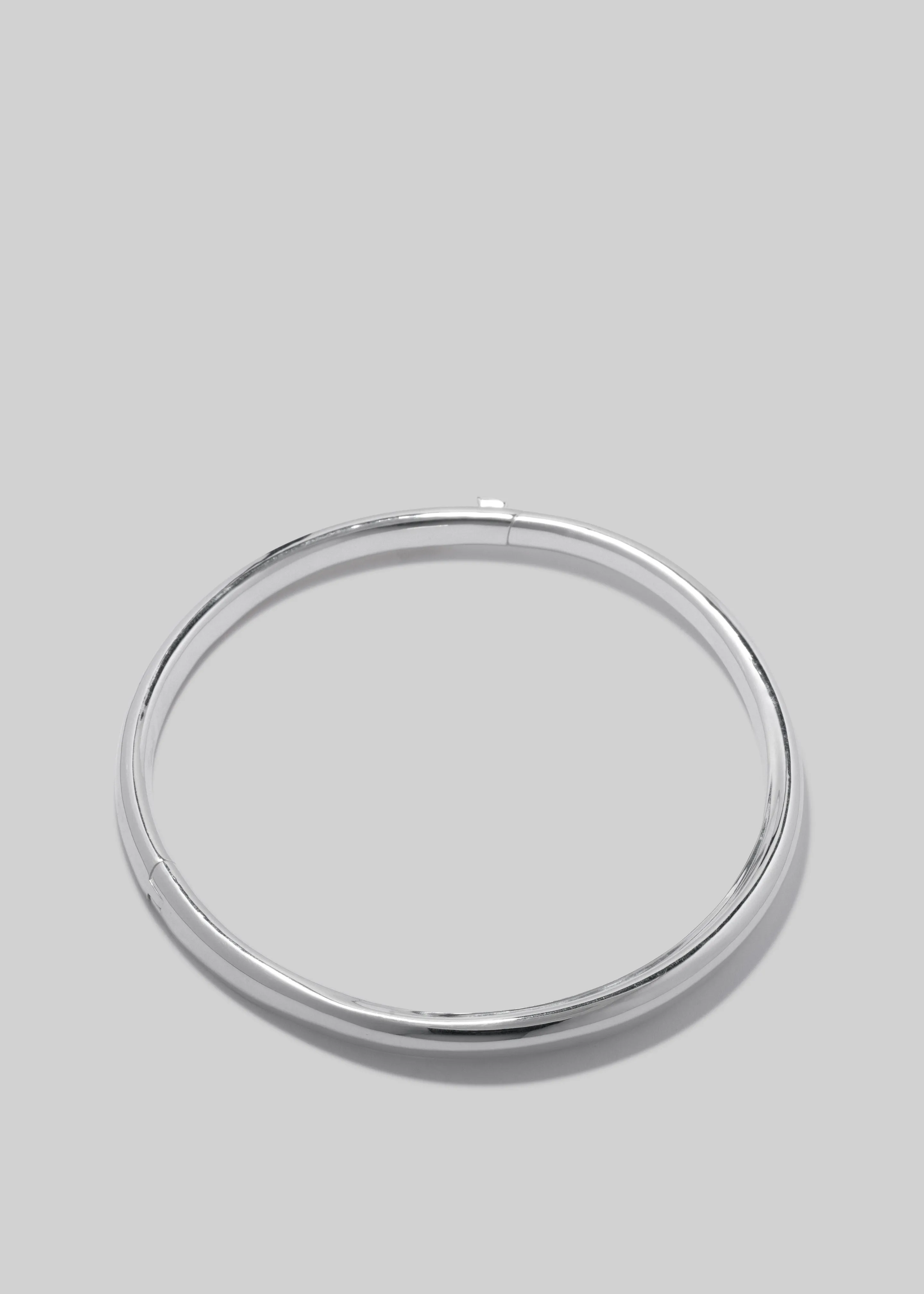 Completedworks Satin Neck Collar - Silver sold by Frankie Shop product image thumbnail 4