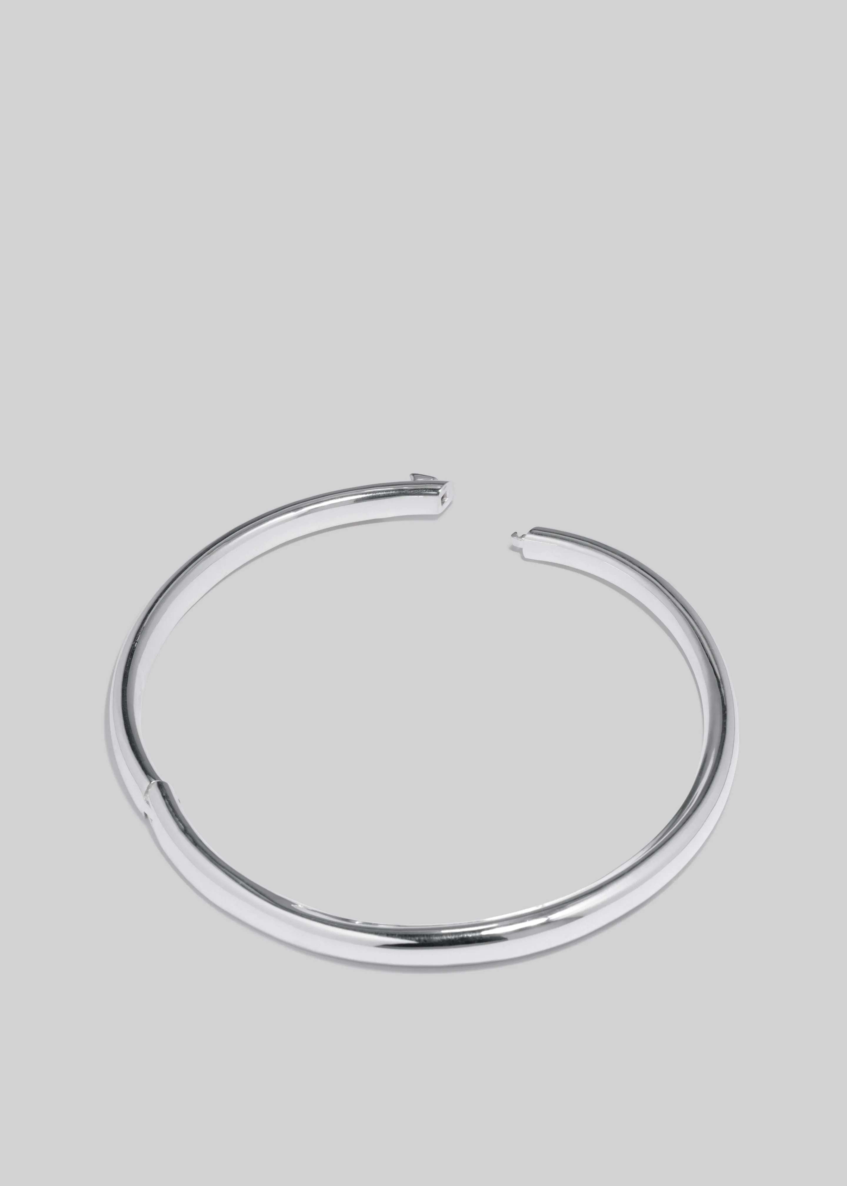 Completedworks Satin Neck Collar - Silver sold by Frankie Shop product image thumbnail 2