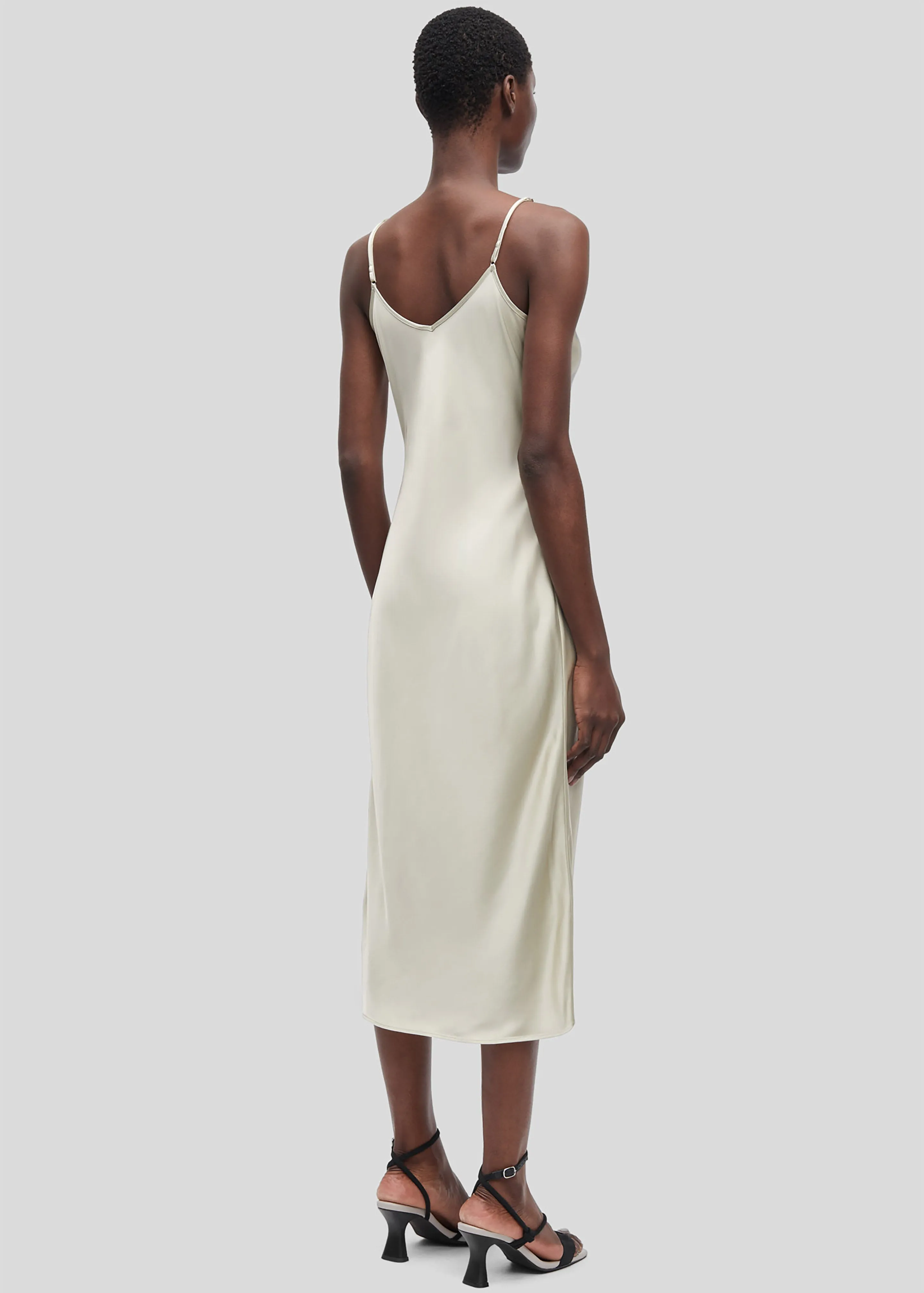 Samsøe Samsøe Sasharon Strap Dress - Agate Gray sold by Frankie Shop product image thumbnail 5