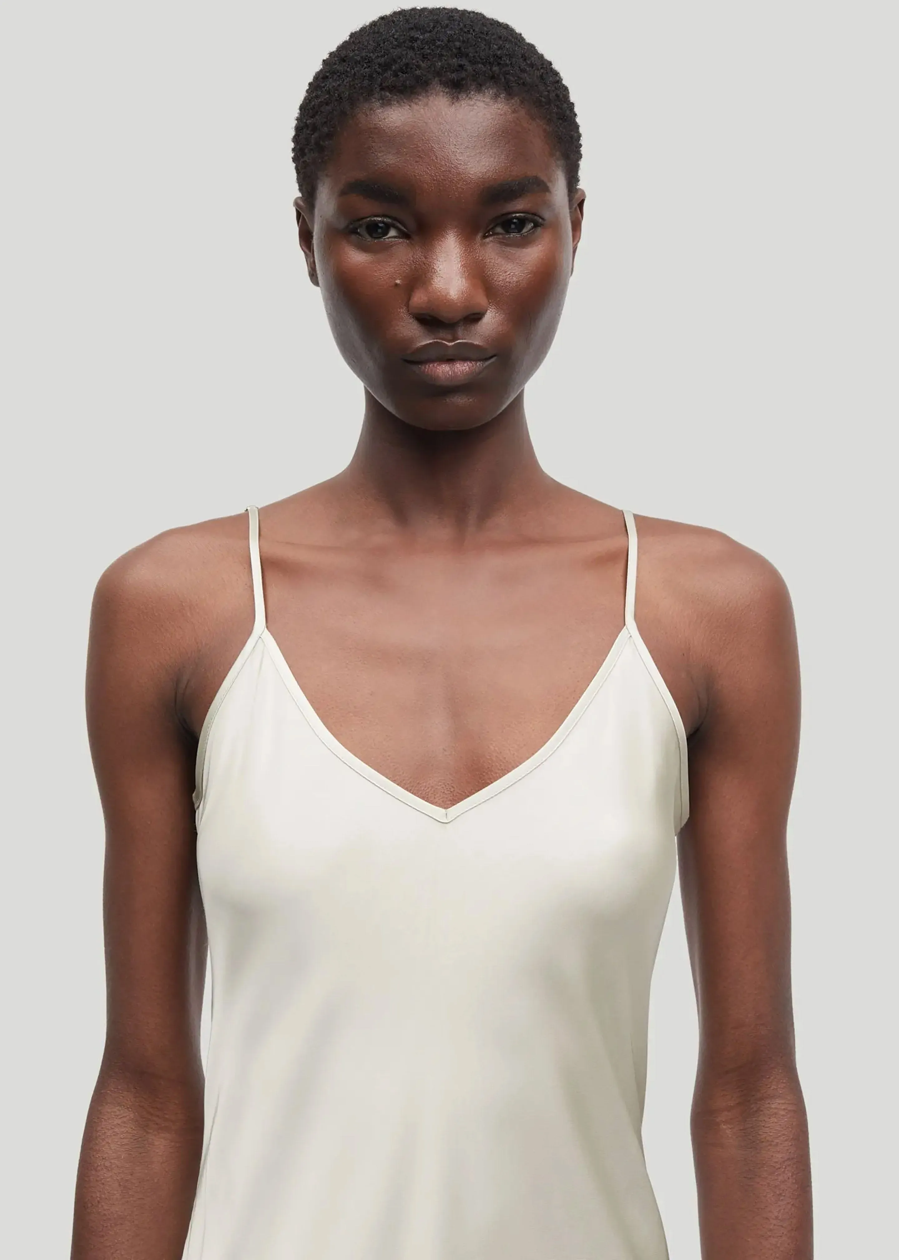 Samsøe Samsøe Sasharon Strap Dress - Agate Gray sold by Frankie Shop product image thumbnail 4