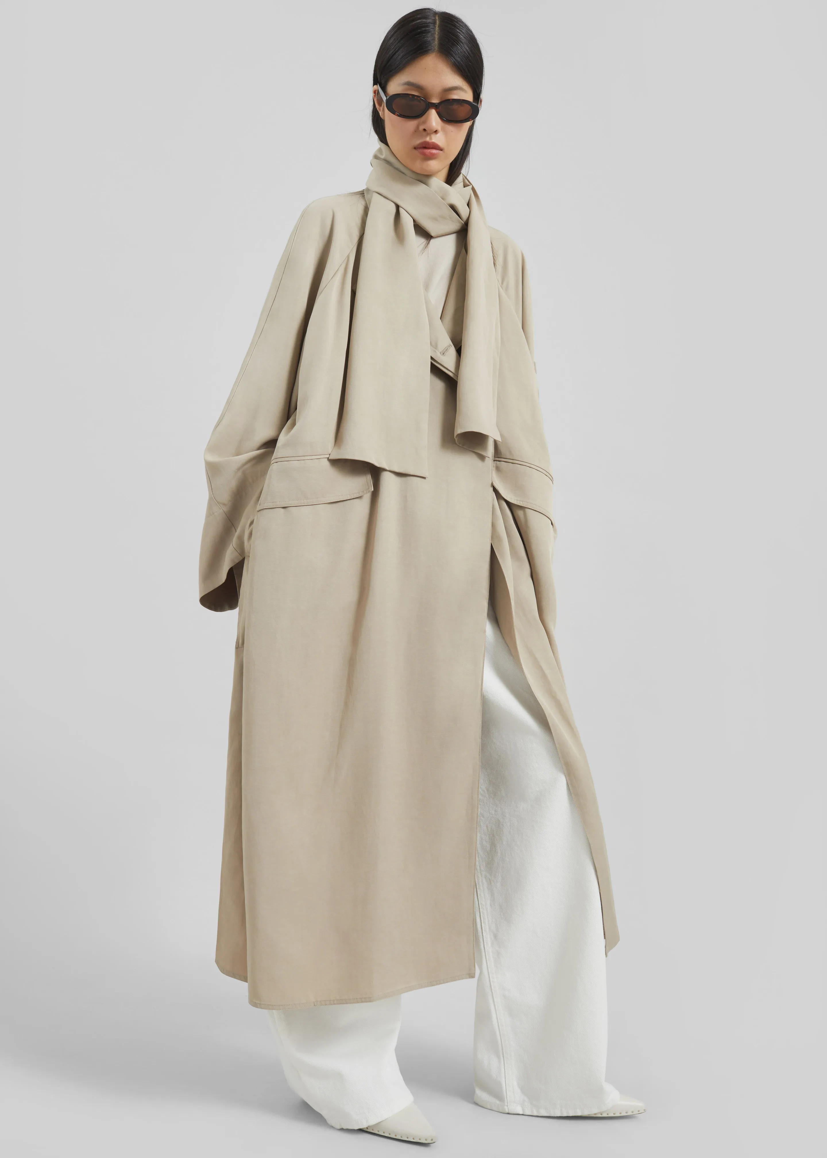 By Malene Birger Campagna Coat - Tehina sold by Frankie Shop