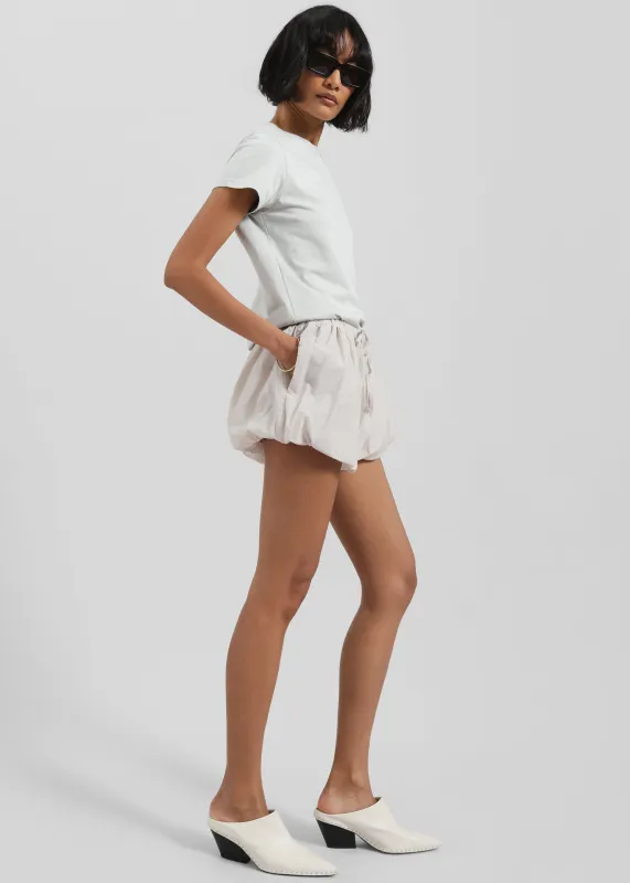 Vaila Balloon Shorts - Stone sold by Frankie Shop