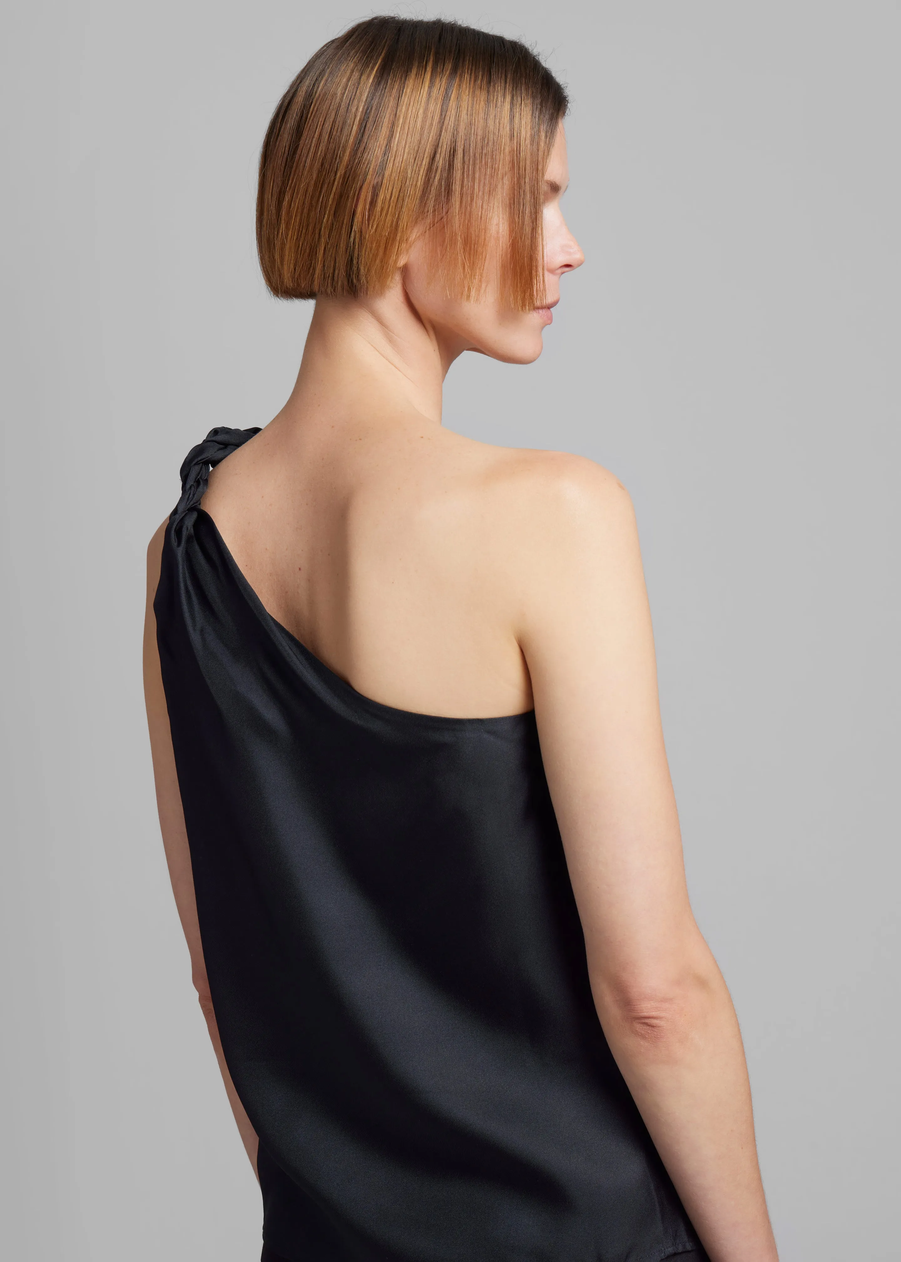 Loulou Studio Adiran Top - Black sold by Frankie Shop product image thumbnail 5