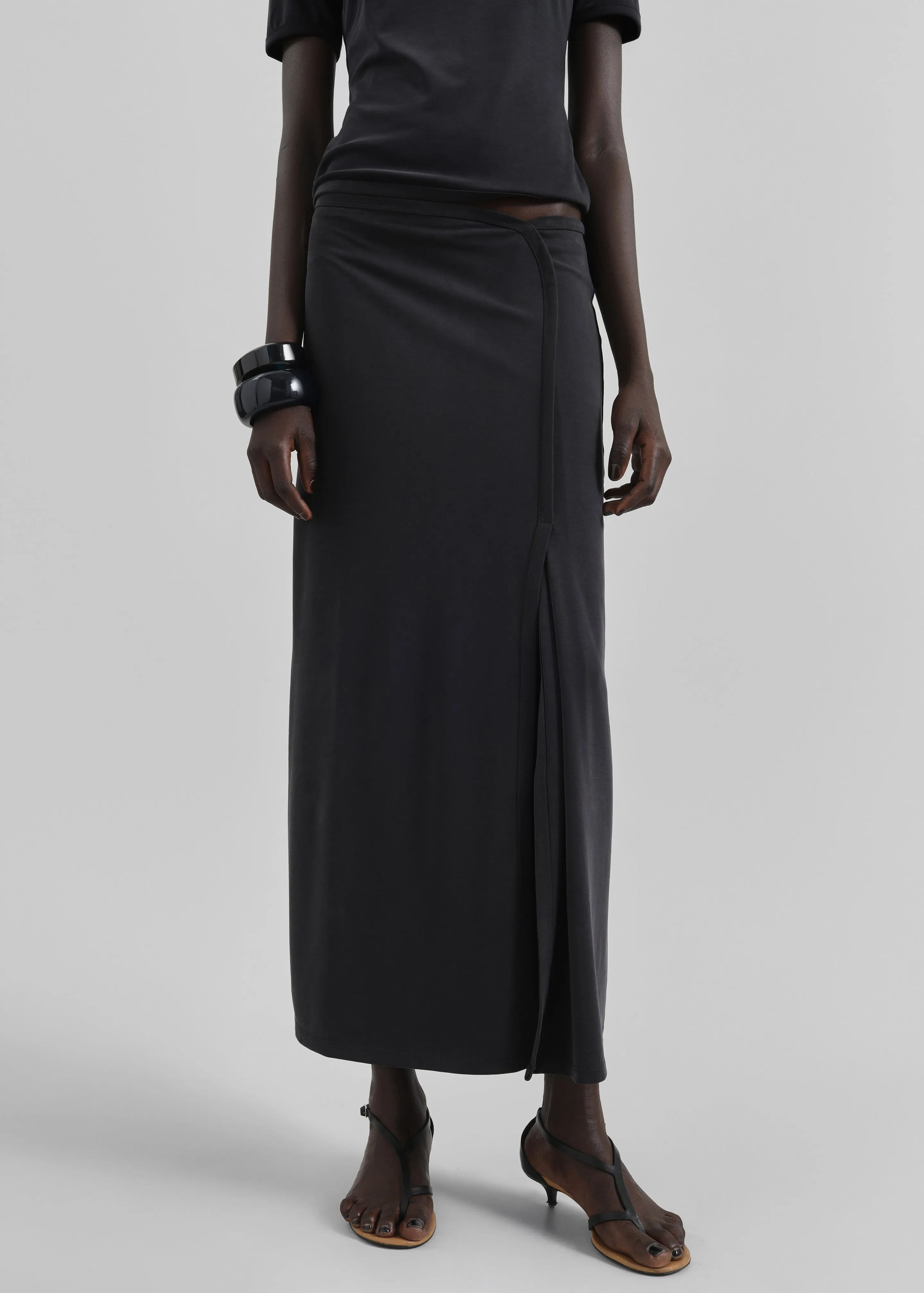 Samsøe Samsøe Sasus Skirt - Black sold by Frankie Shop product image thumbnail 5