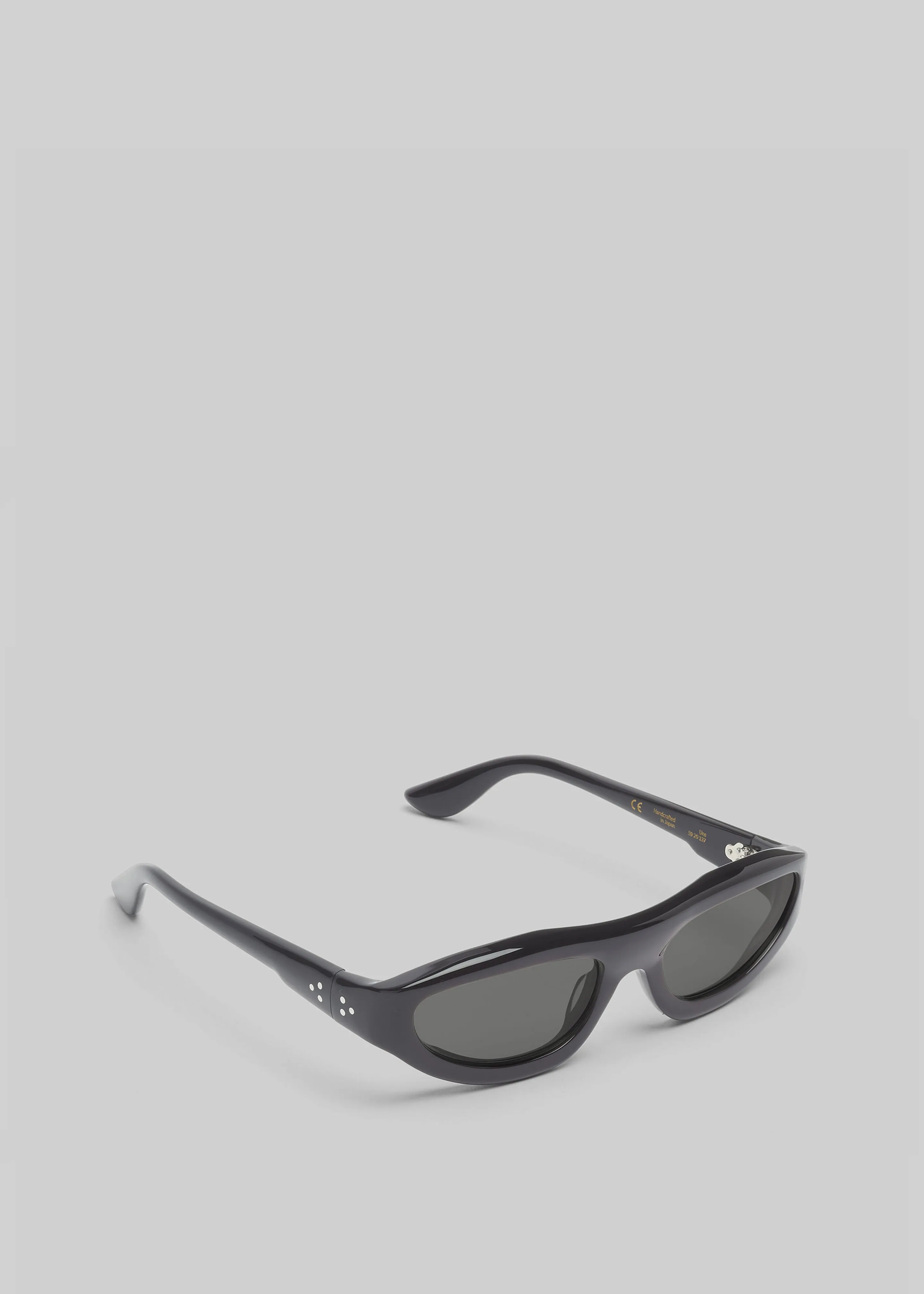 Port Tanger Uns Sunglasses - Black Acetate/Black Lens sold by Frankie Shop product image thumbnail 3