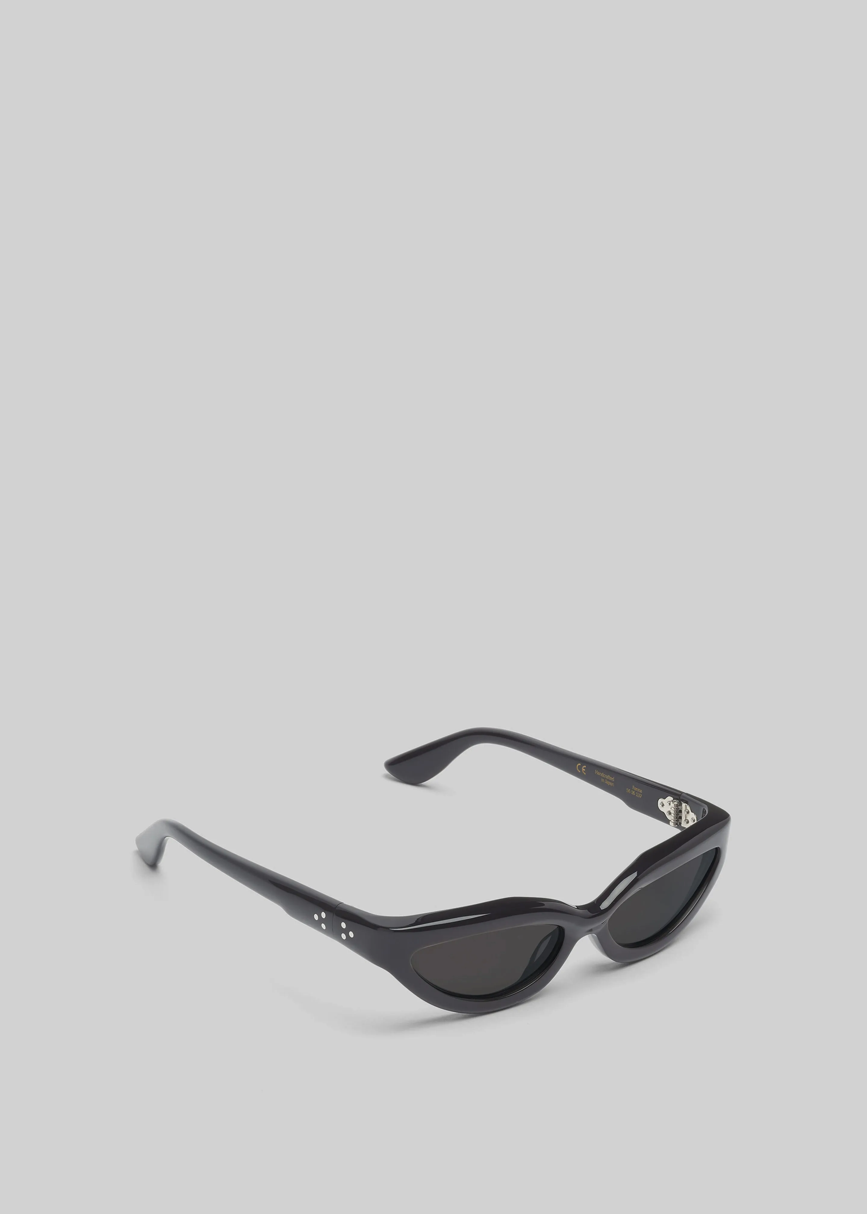 Port Tanger Fanna Sunglasses - Black Acetate/Black Lens sold by Frankie Shop product image thumbnail 3