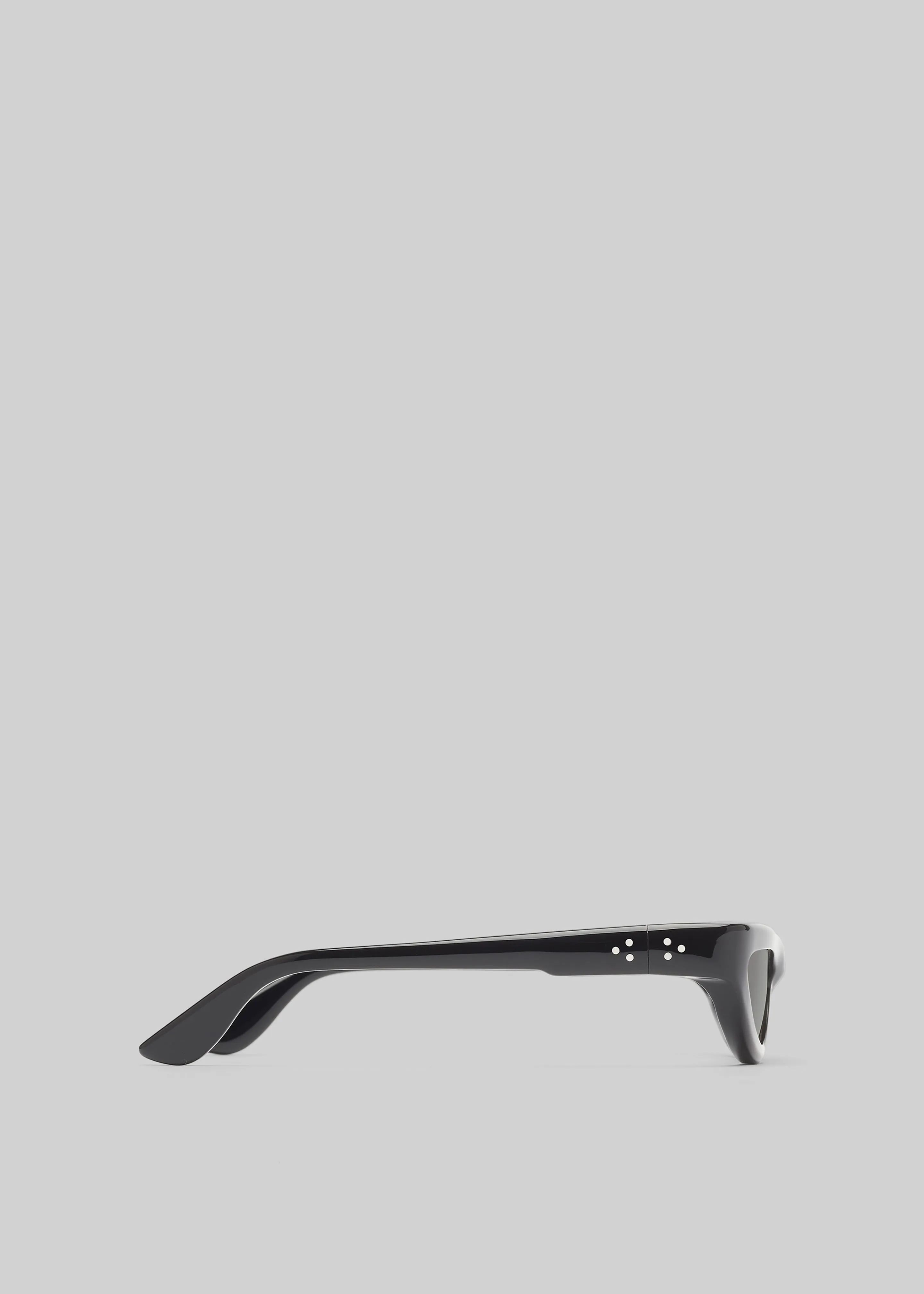 Port Tanger Fanna Sunglasses - Black Acetate/Black Lens sold by Frankie Shop product image thumbnail 5