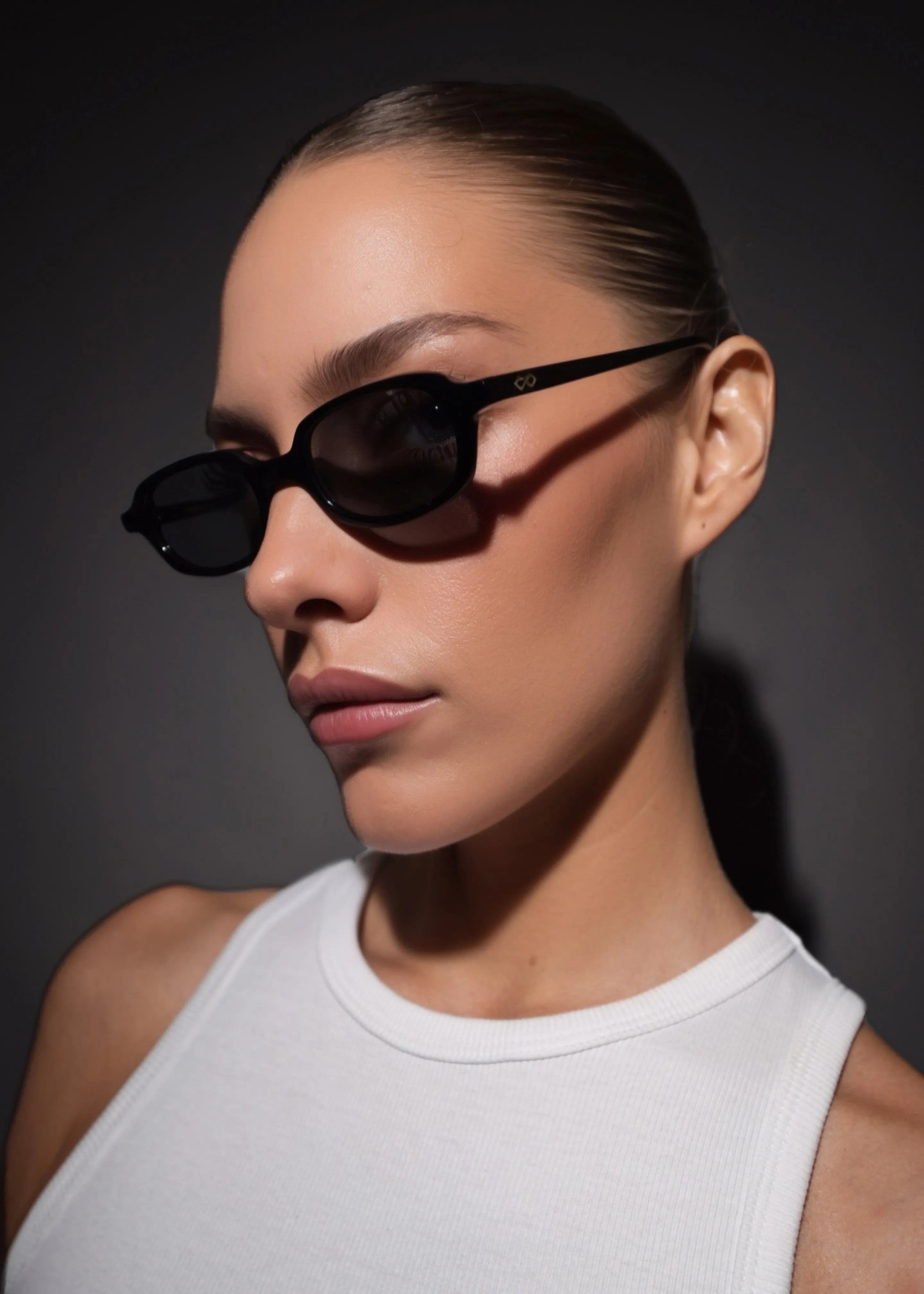 Karen Wazen Carolyn Sunglasses - Black sold by Frankie Shop