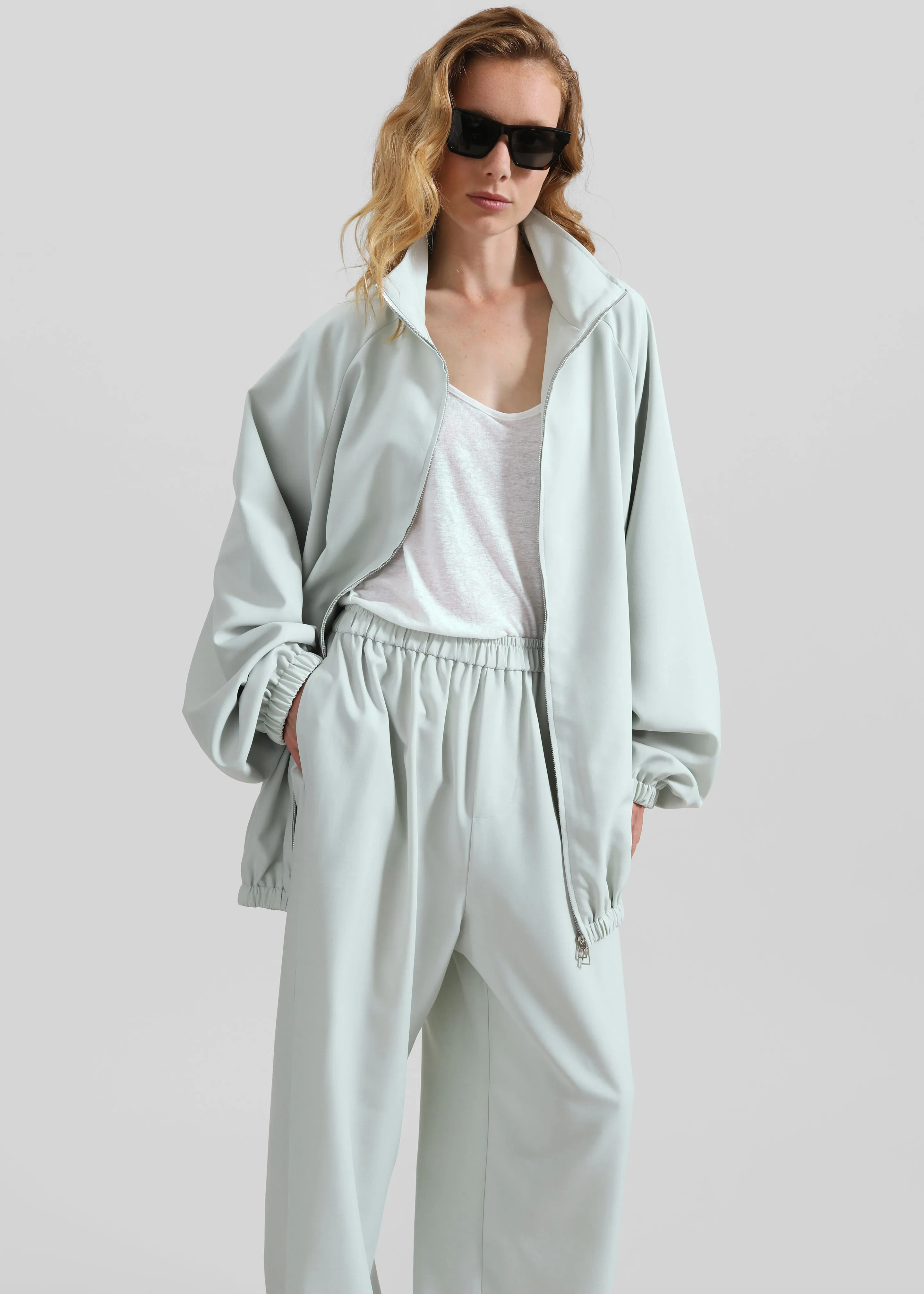 Baxter Track Pants - Mint sold by Frankie Shop product image thumbnail 5