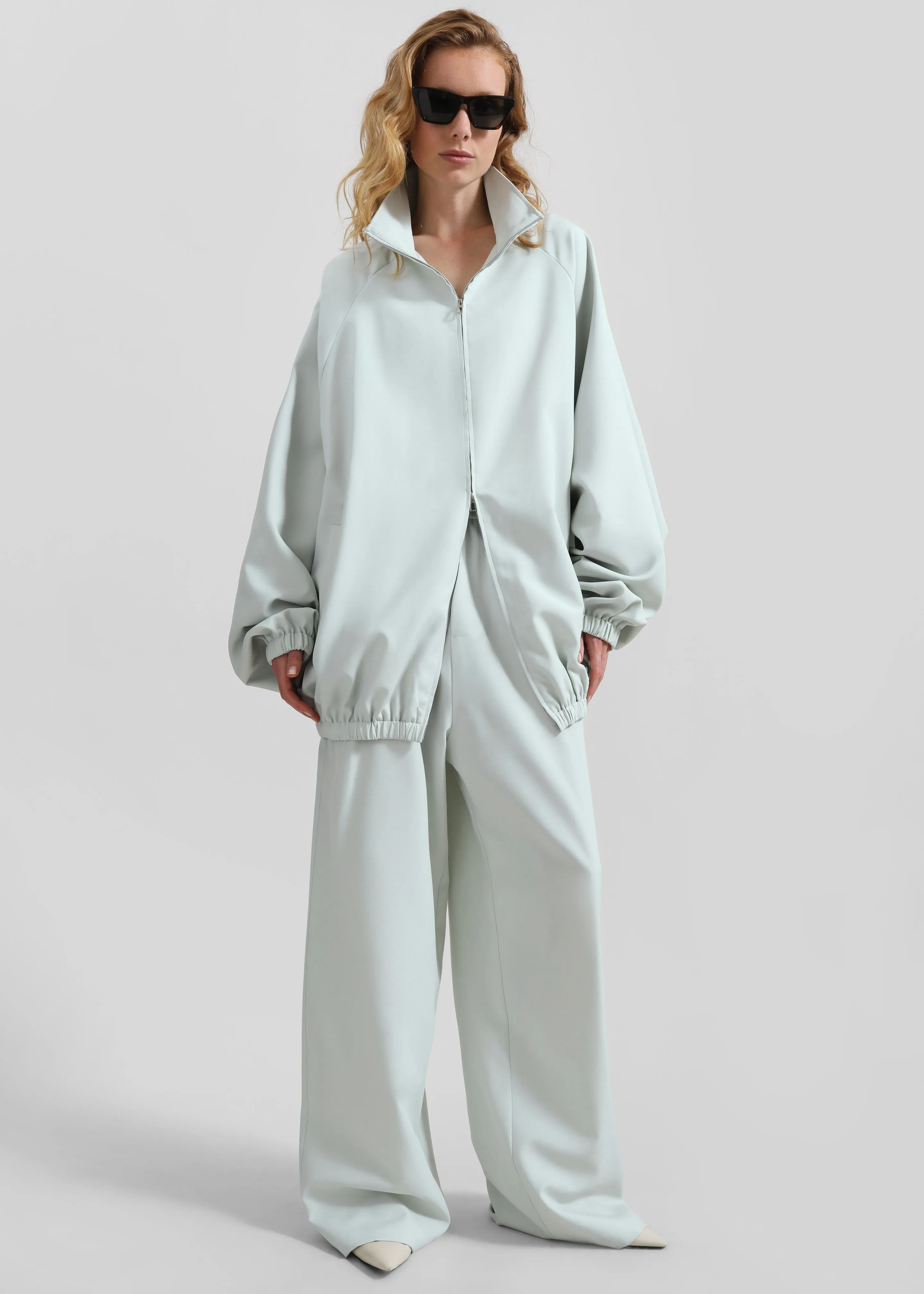 Baxter Track Pants - Mint sold by Frankie Shop