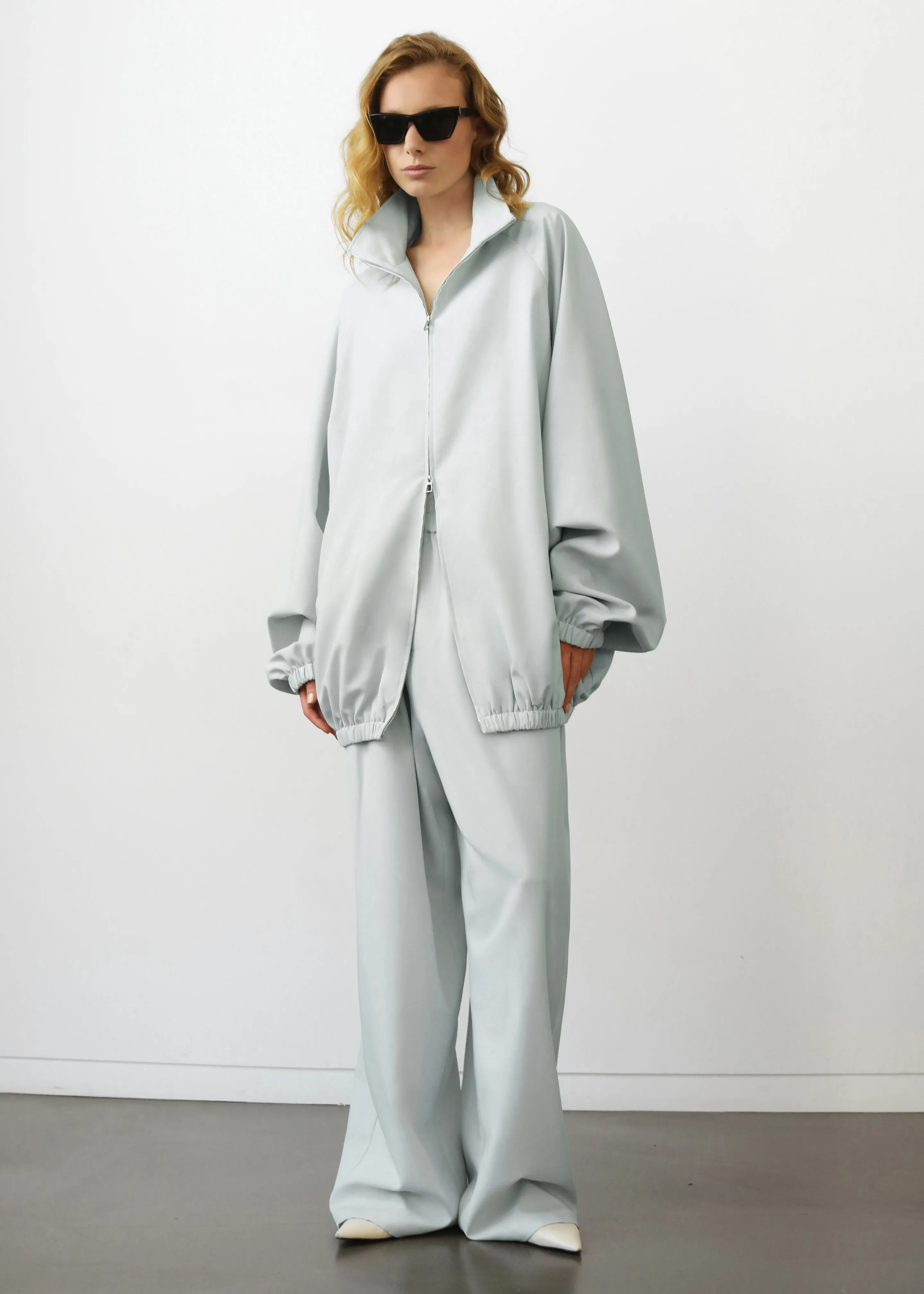 Baxter Track Jacket - Mint sold by Frankie Shop product image thumbnail 2