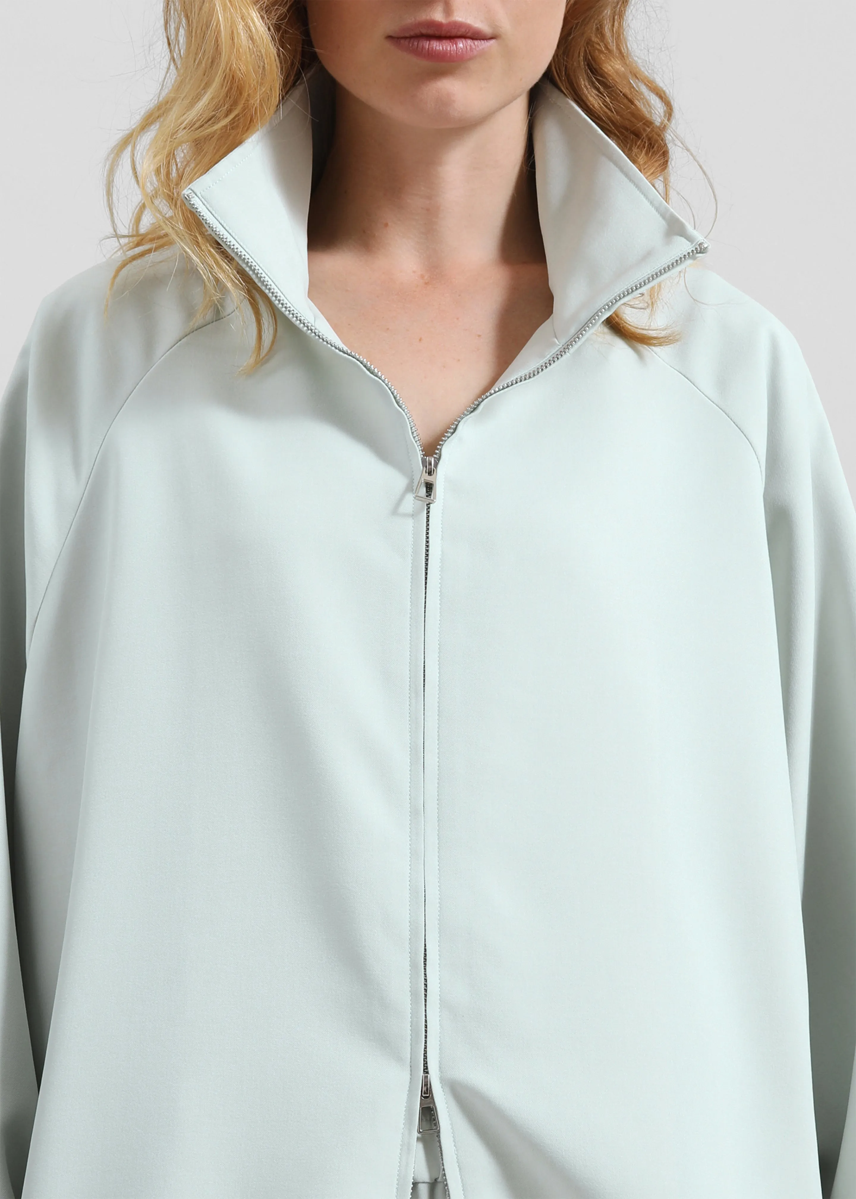 Baxter Track Jacket - Mint sold by Frankie Shop product image thumbnail 3