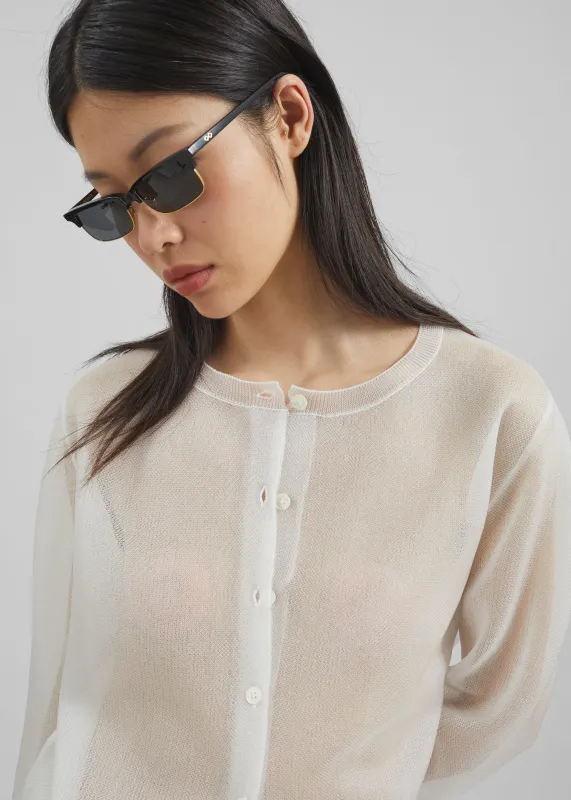 Karen Wazen Iris Sunglasses - Black sold by Frankie Shop