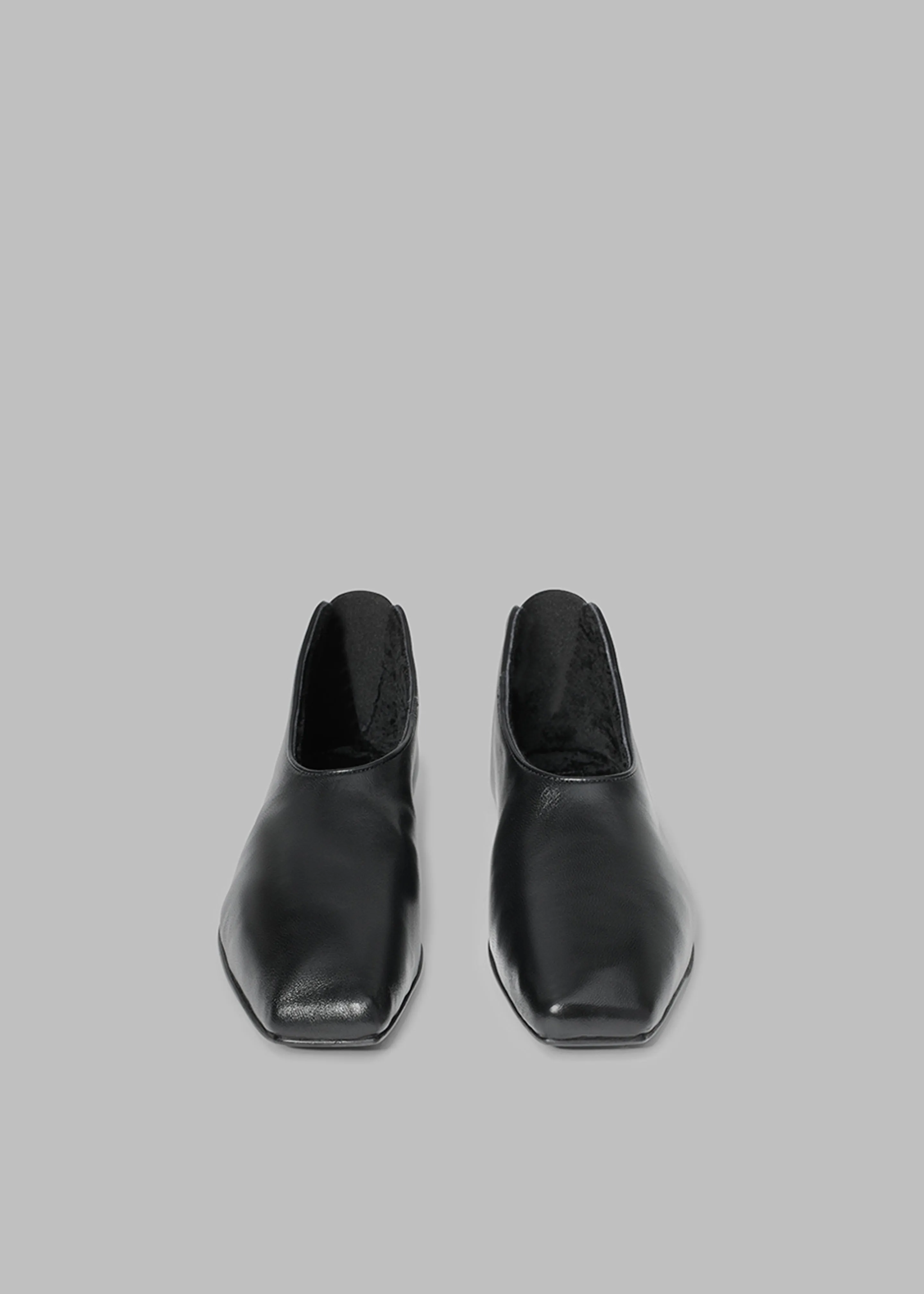 Loulou Studio Rachel Leather Slippers - Black sold by Frankie Shop product image thumbnail 2