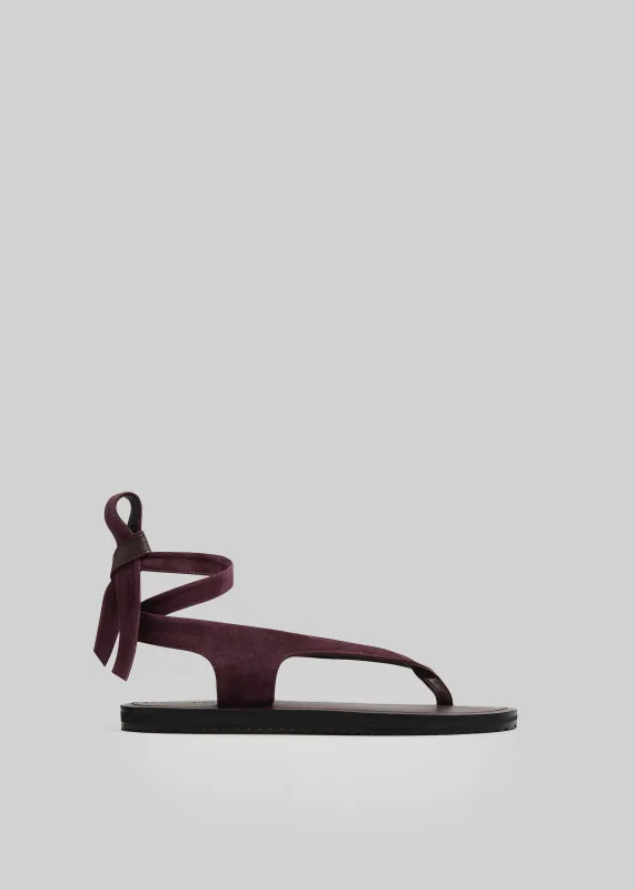 A.Emery The Elmer Sandals - Mulberry Suede sold by Frankie Shop