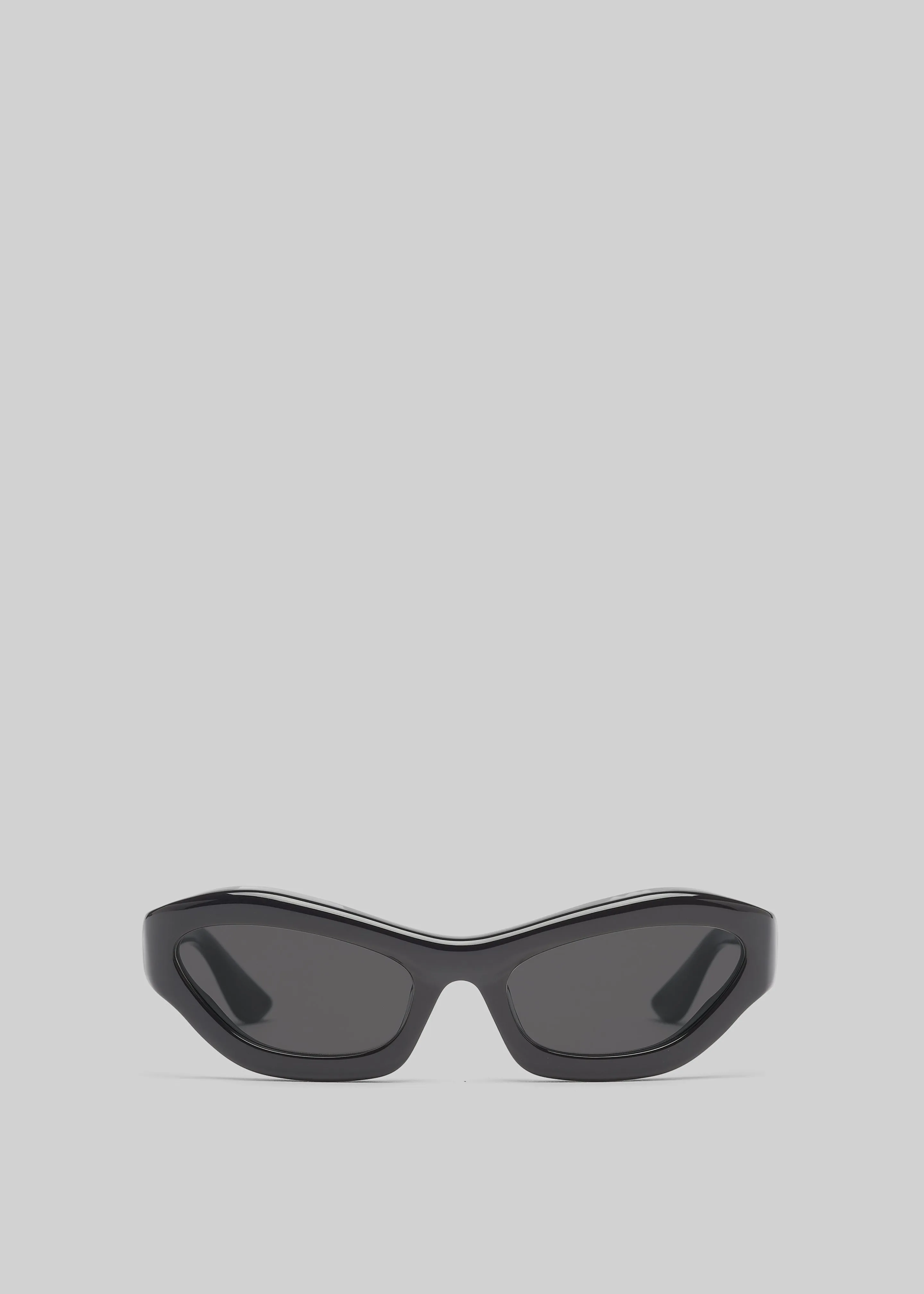 Port Tanger Hayya Sunglasses - Black Acetate/Black Lens sold by Frankie Shop