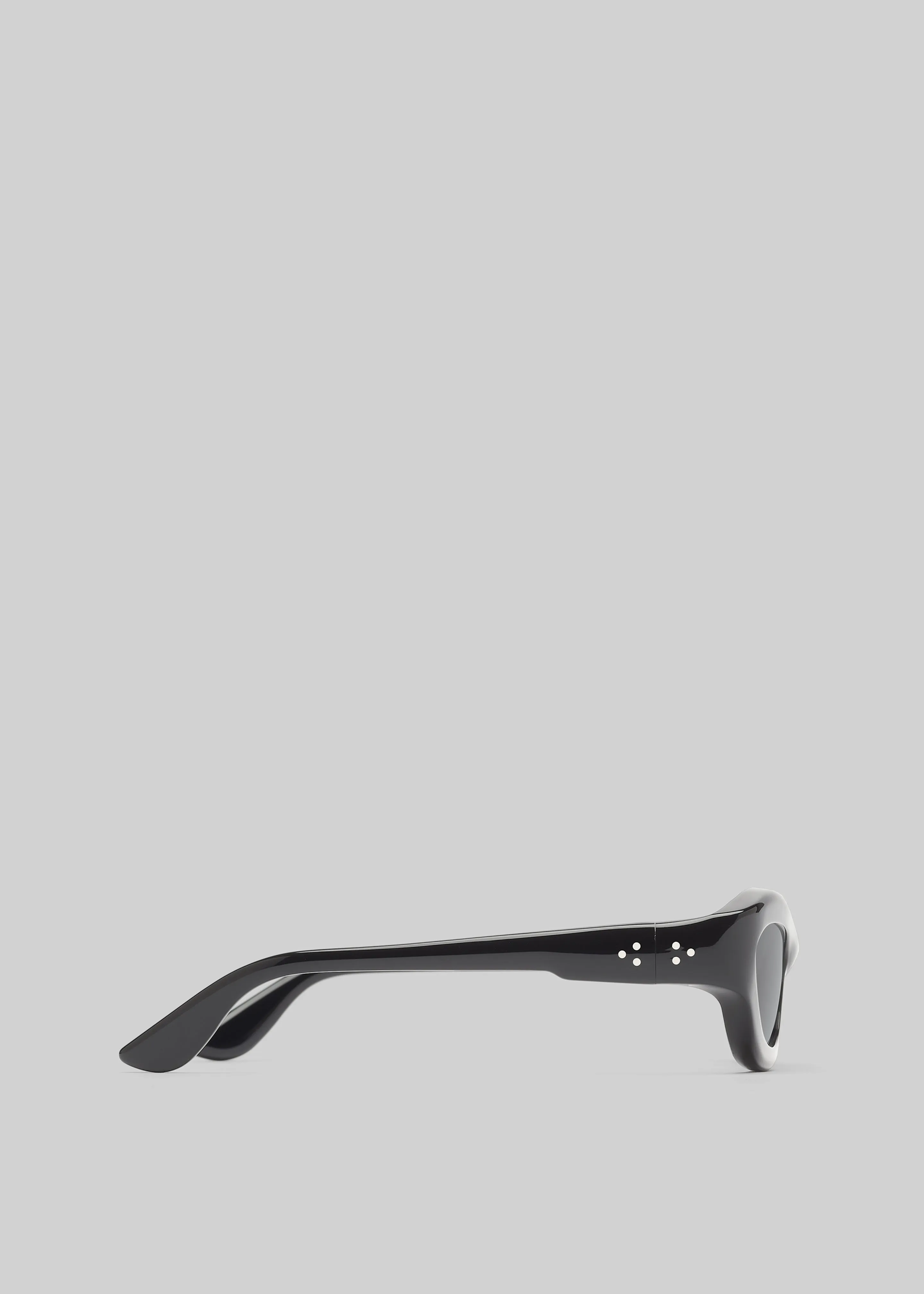 Port Tanger Hayya Sunglasses - Black Acetate/Black Lens sold by Frankie Shop product image thumbnail 5