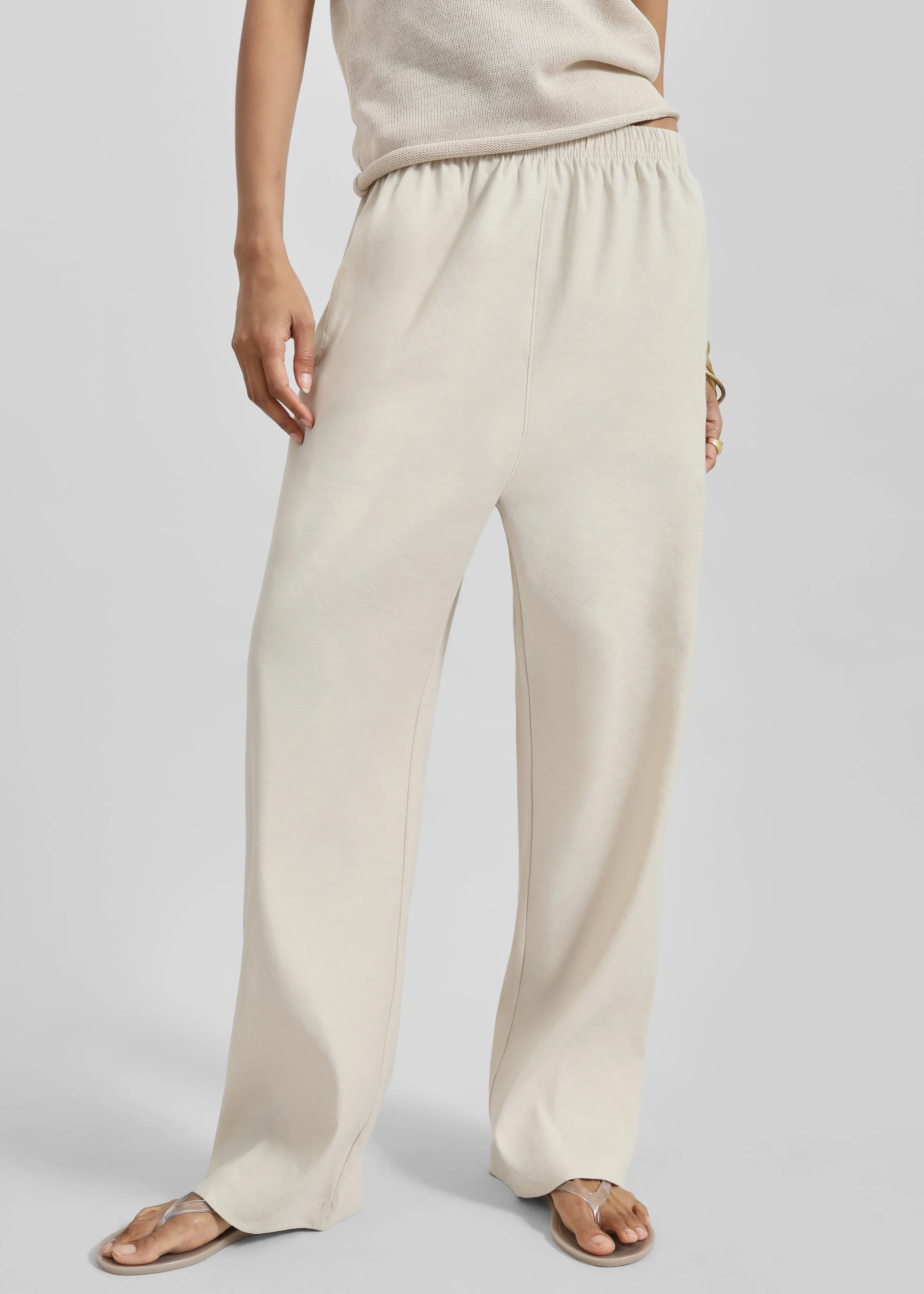 Cavert Linen Pants - Sand sold by Frankie Shop product image thumbnail 5