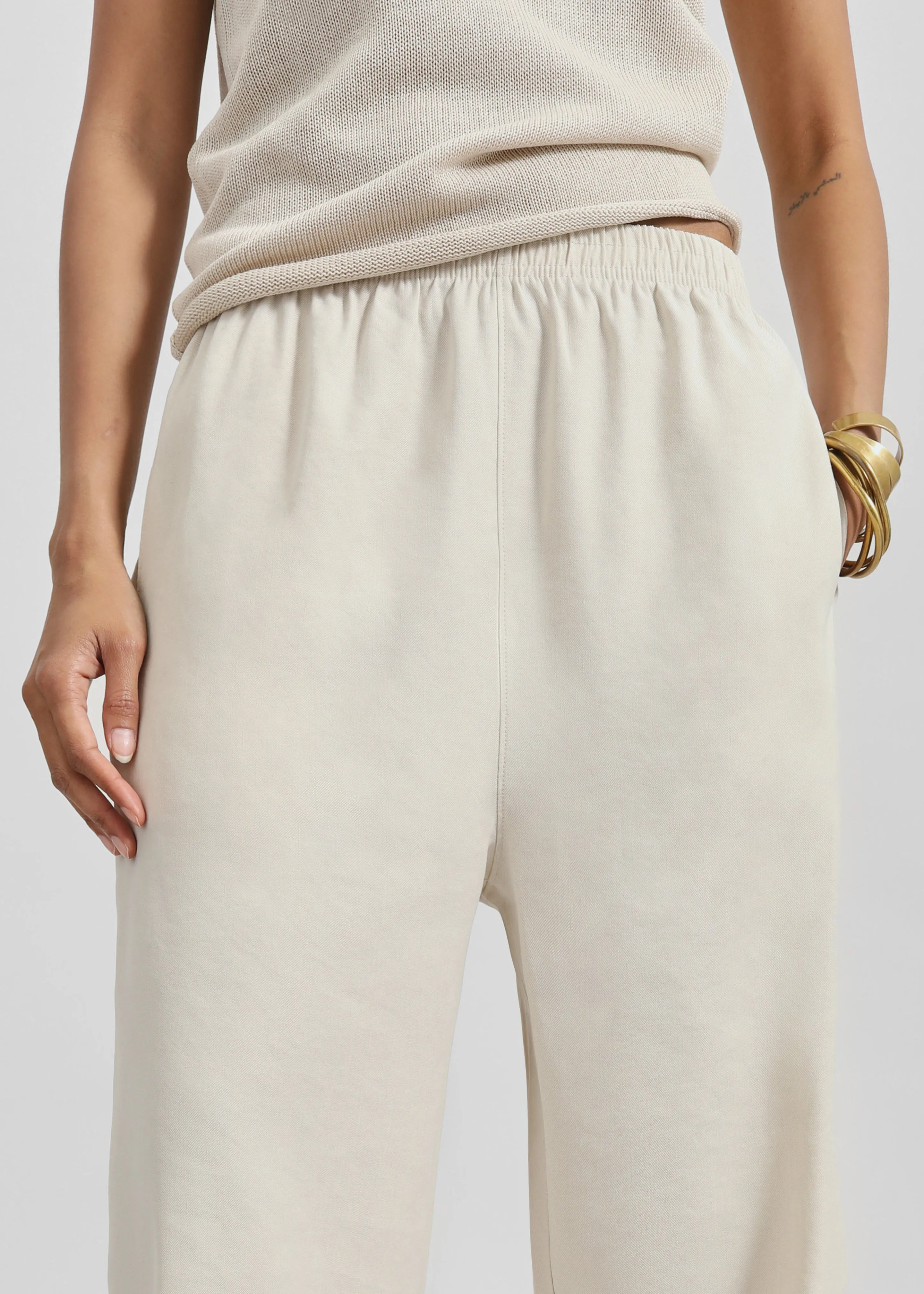 Cavert Linen Pants - Sand sold by Frankie Shop product image thumbnail 3