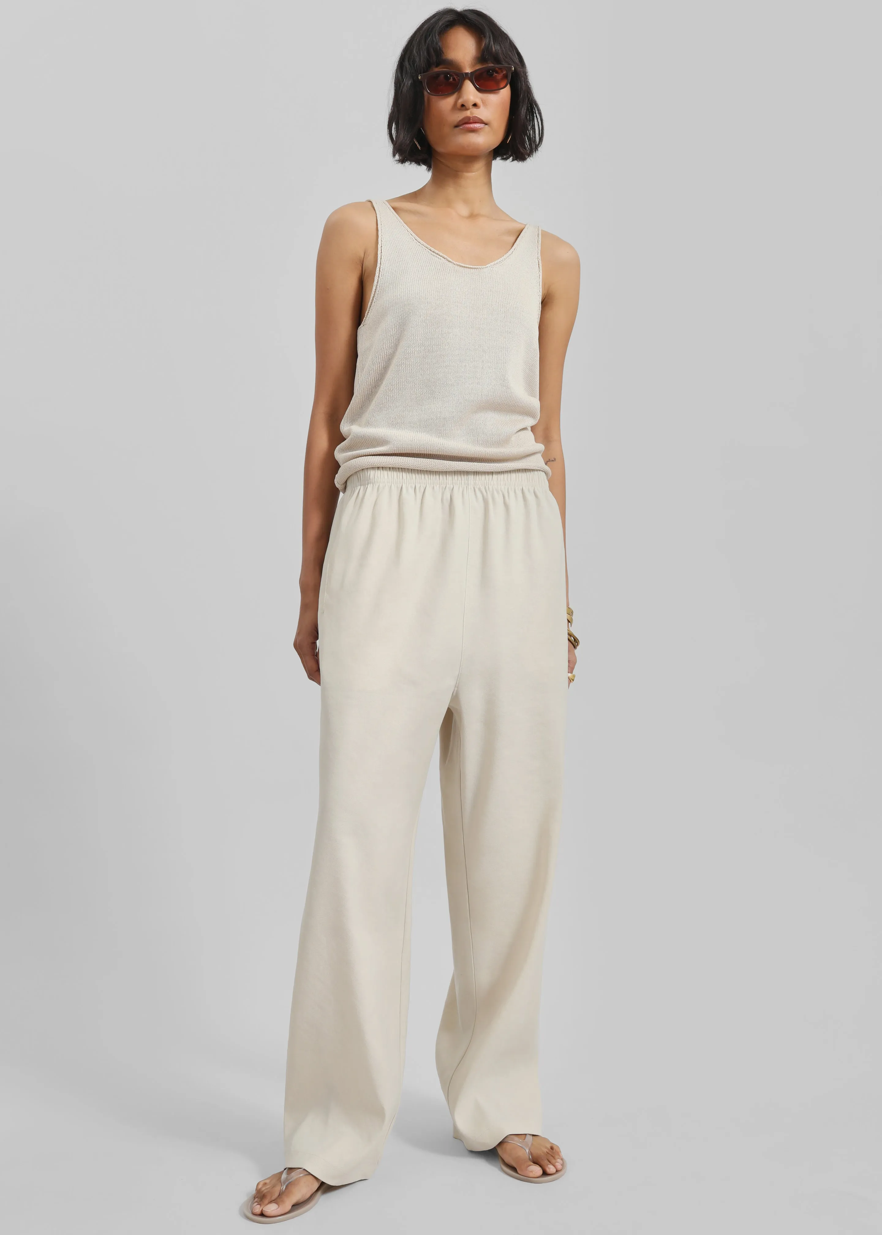 Cavert Linen Pants - Sand sold by Frankie Shop product image thumbnail 4