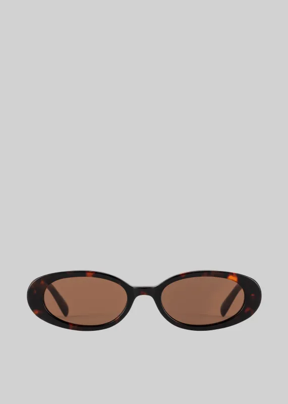 Karen Wazen Olivia Sunglasses - Tortoise sold by Frankie Shop