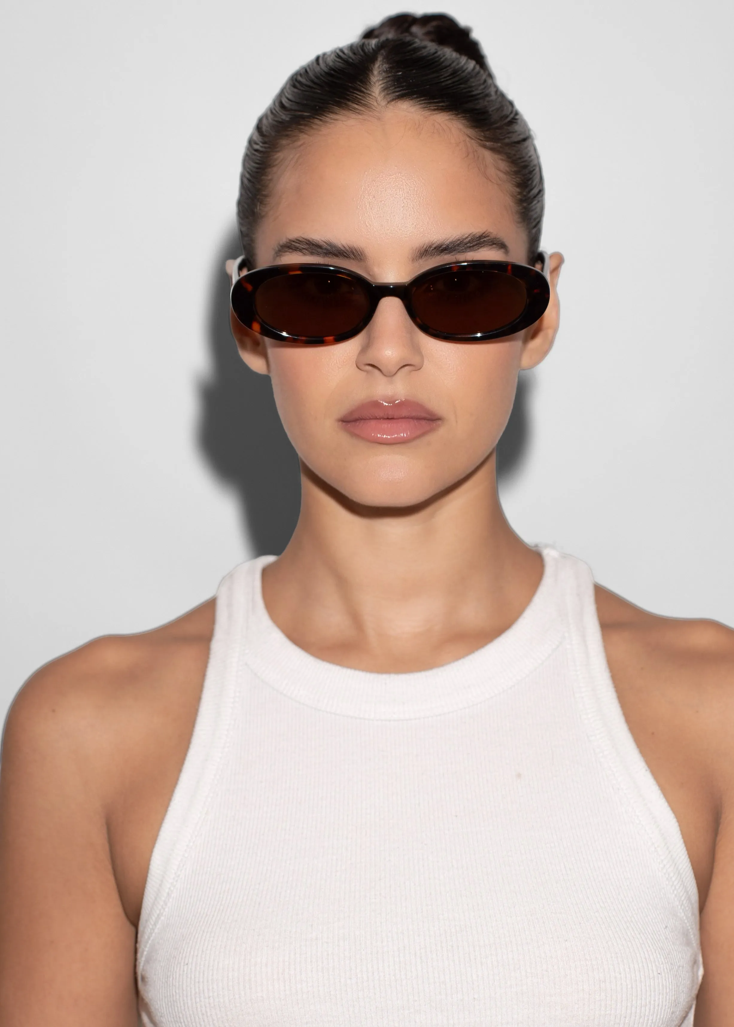 Karen Wazen Olivia Sunglasses - Tortoise sold by Frankie Shop product image thumbnail 3